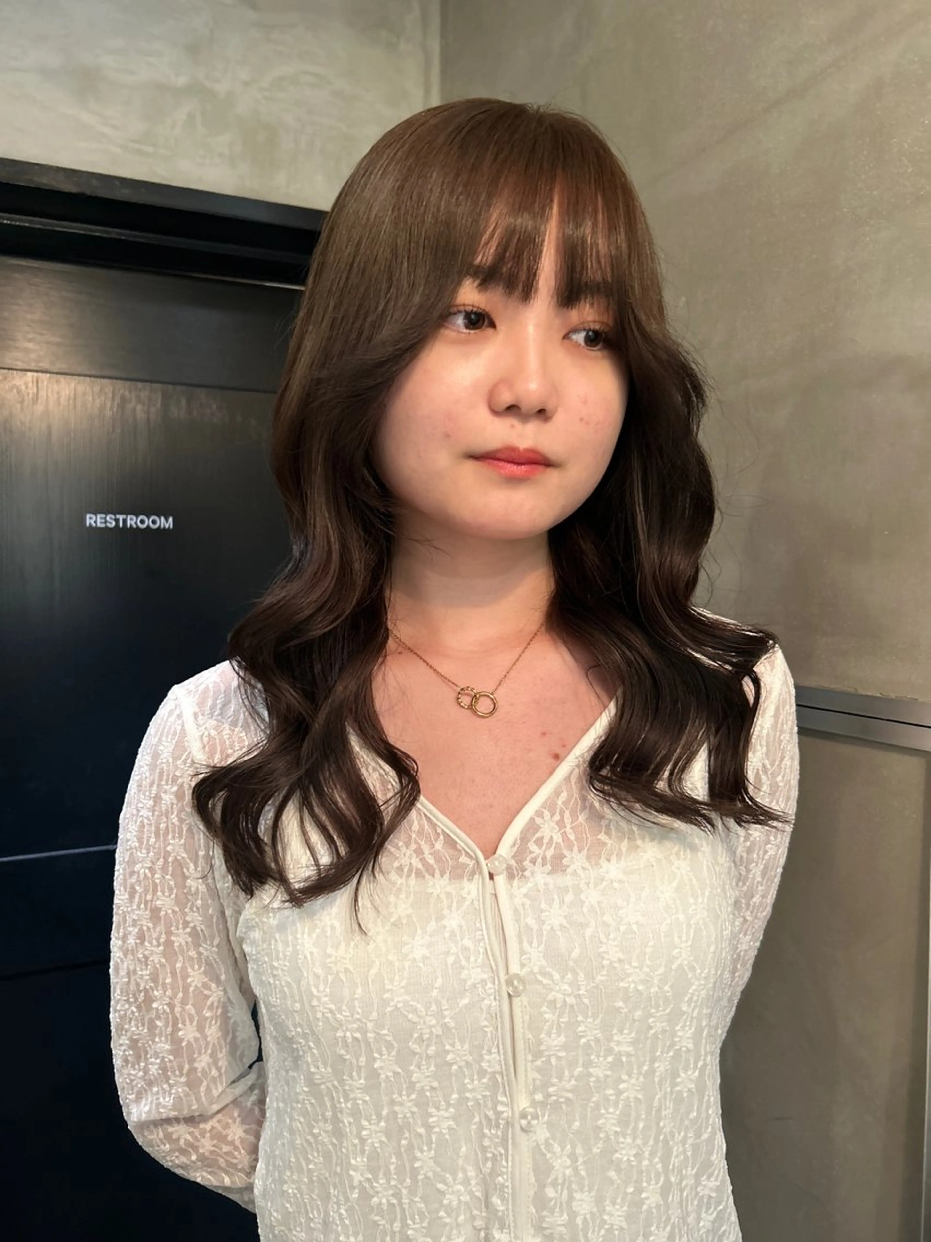 セミロング カラー ヘアカラー トリートメント デザイン/アレンジ ❤︎イシイレイのヘアスタイル