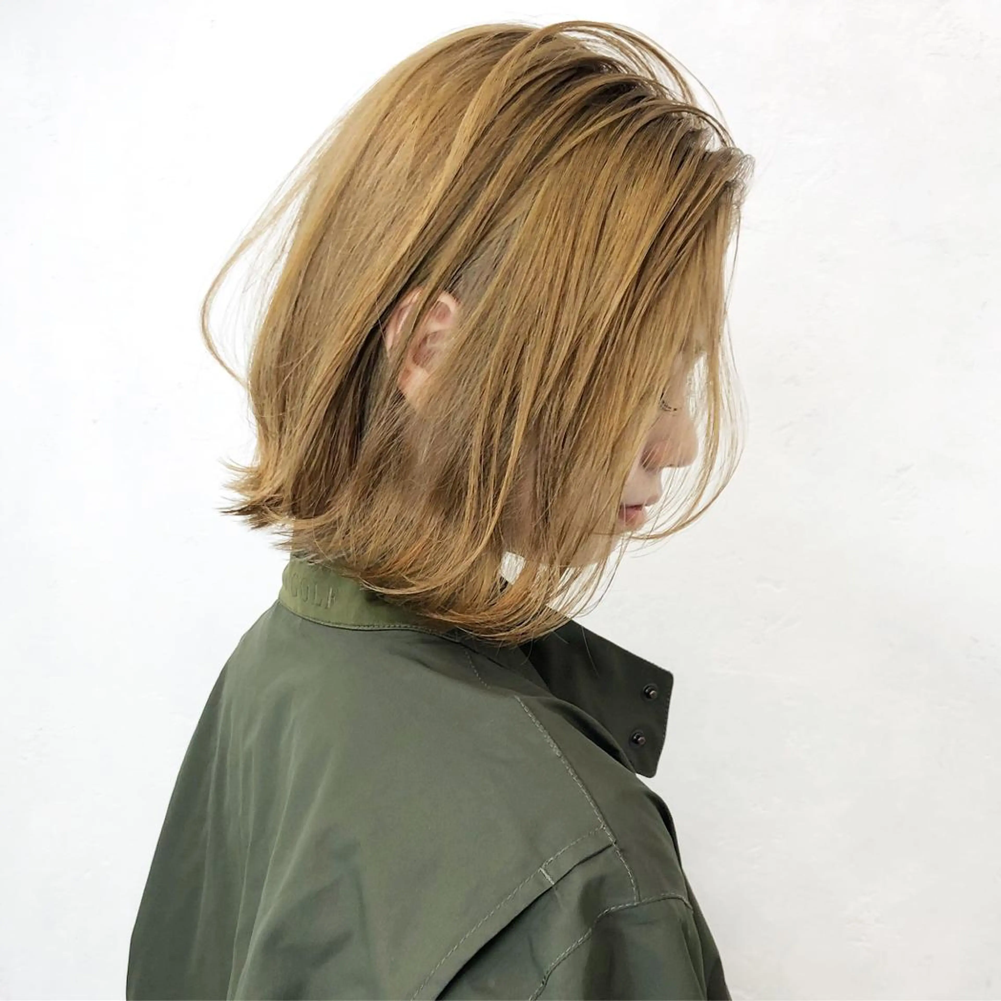 ショート カラー メンズ ベージュカラー ♡MIHO♡ スタイリストのヘアスタイル