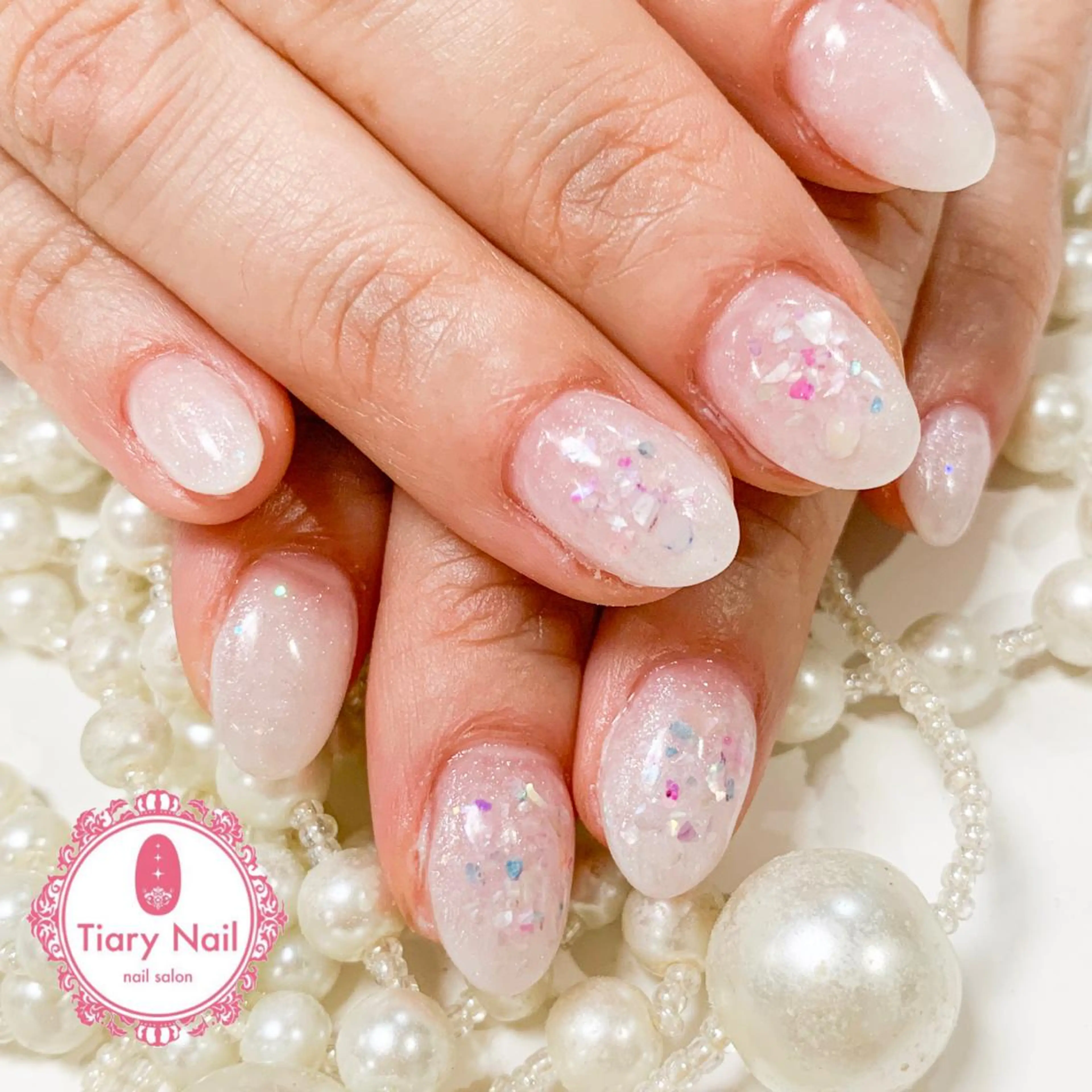 ネイル 💗🪽Tiary Nail🪽💗のネイルデザイン