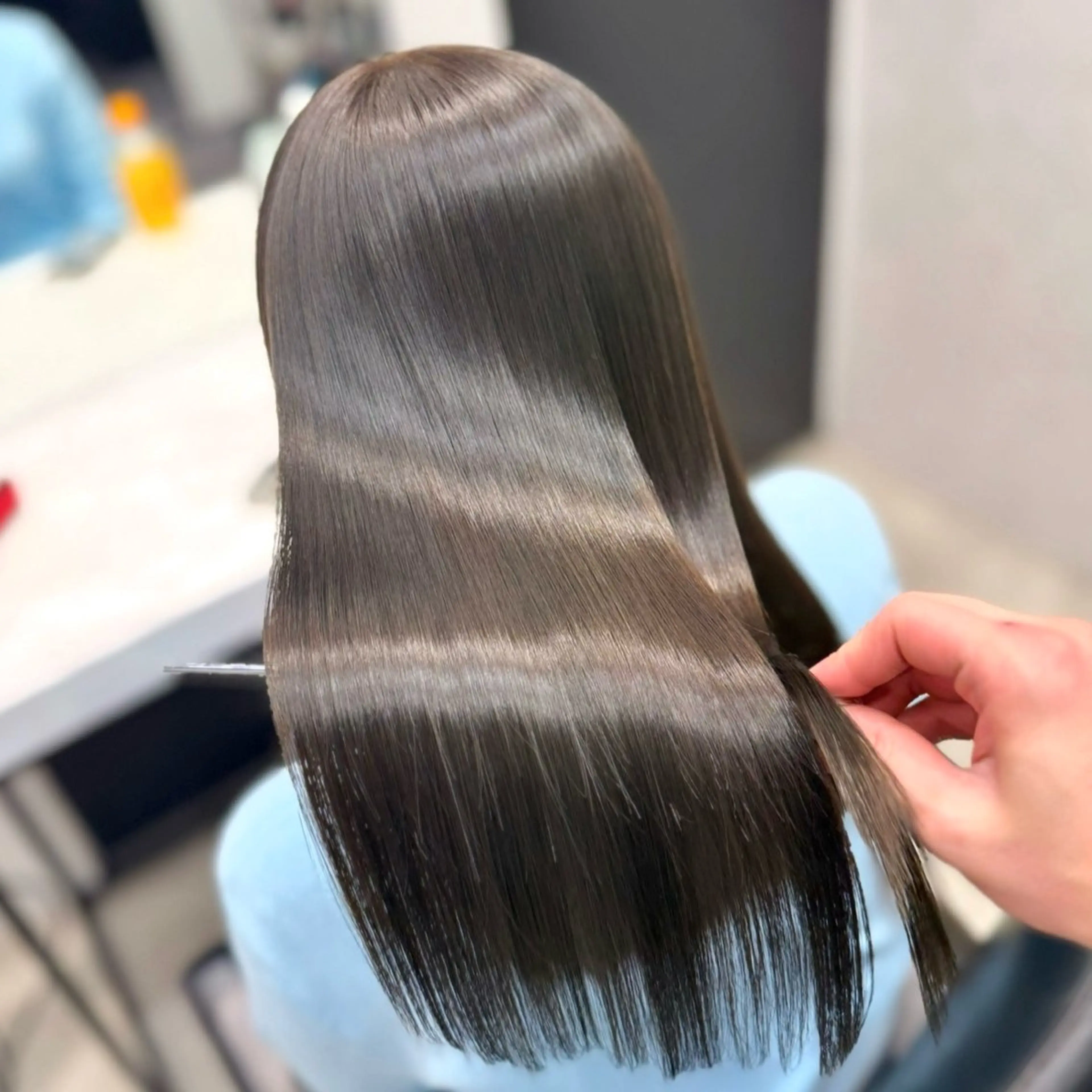 ロング 村山 結香菜のヘアスタイル