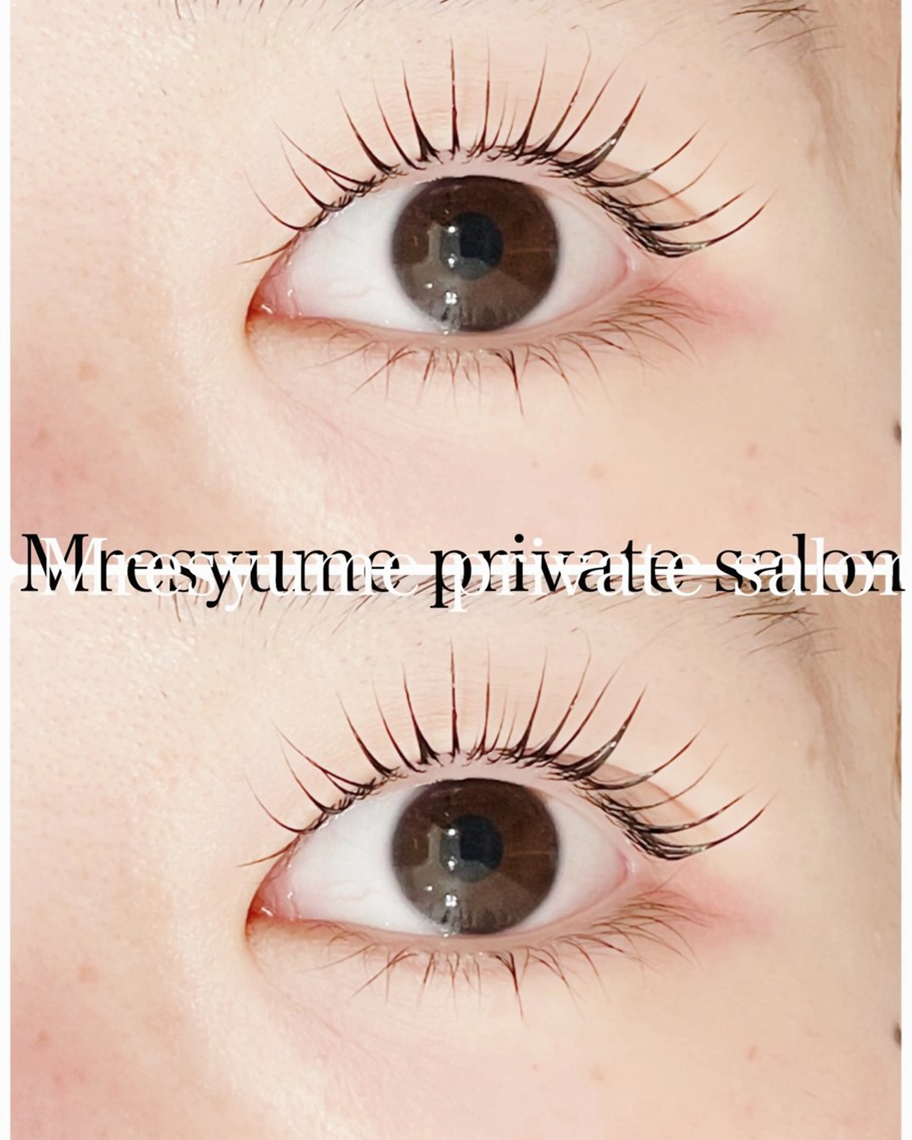 マツエク・マツパ マツパ Mresyume MAYUのマツエク・マツパデザイン