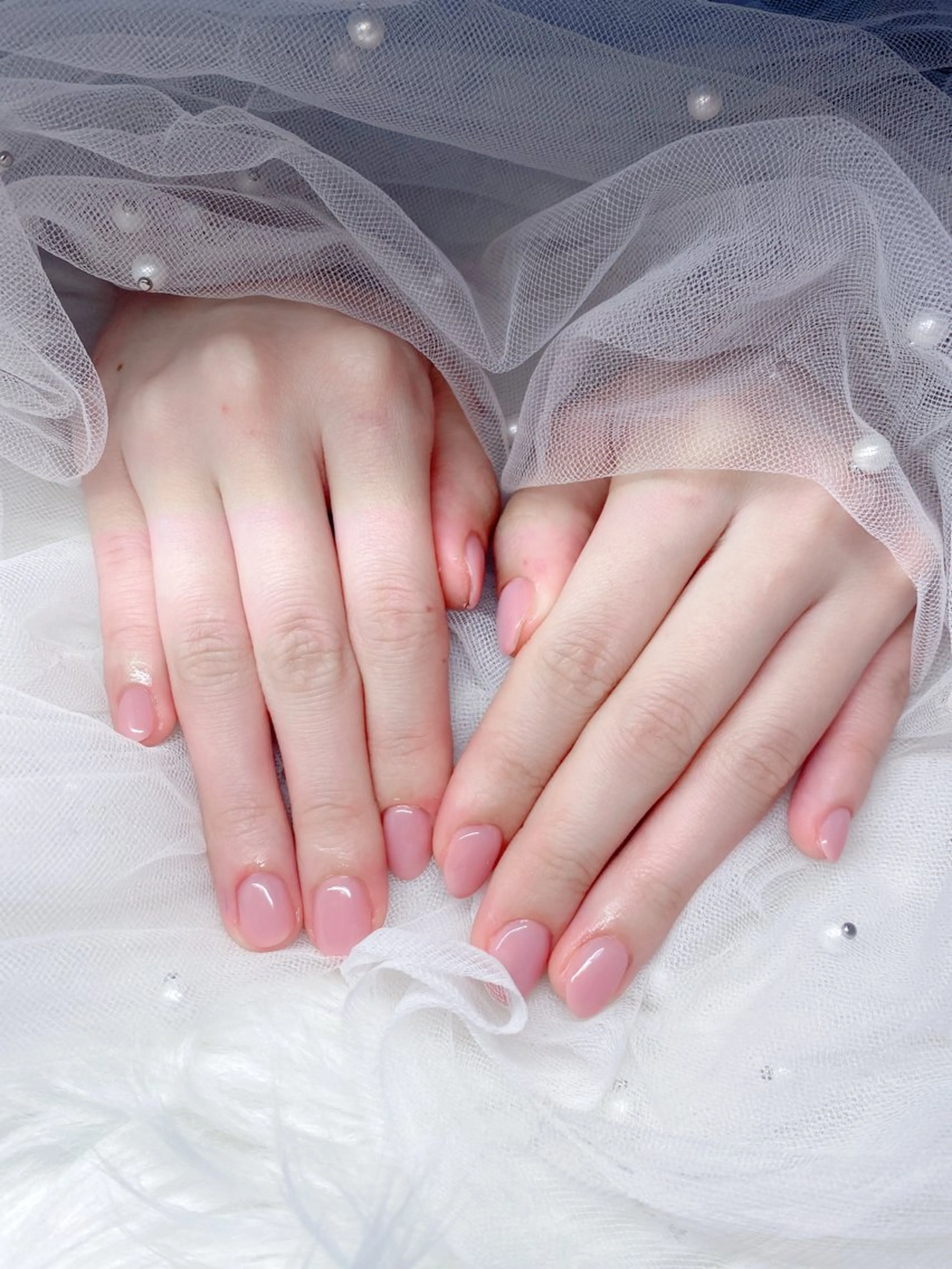 ネイル ワンカラーネイル 春ネイル ハンドネイル Yudia tamakiのネイルデザイン