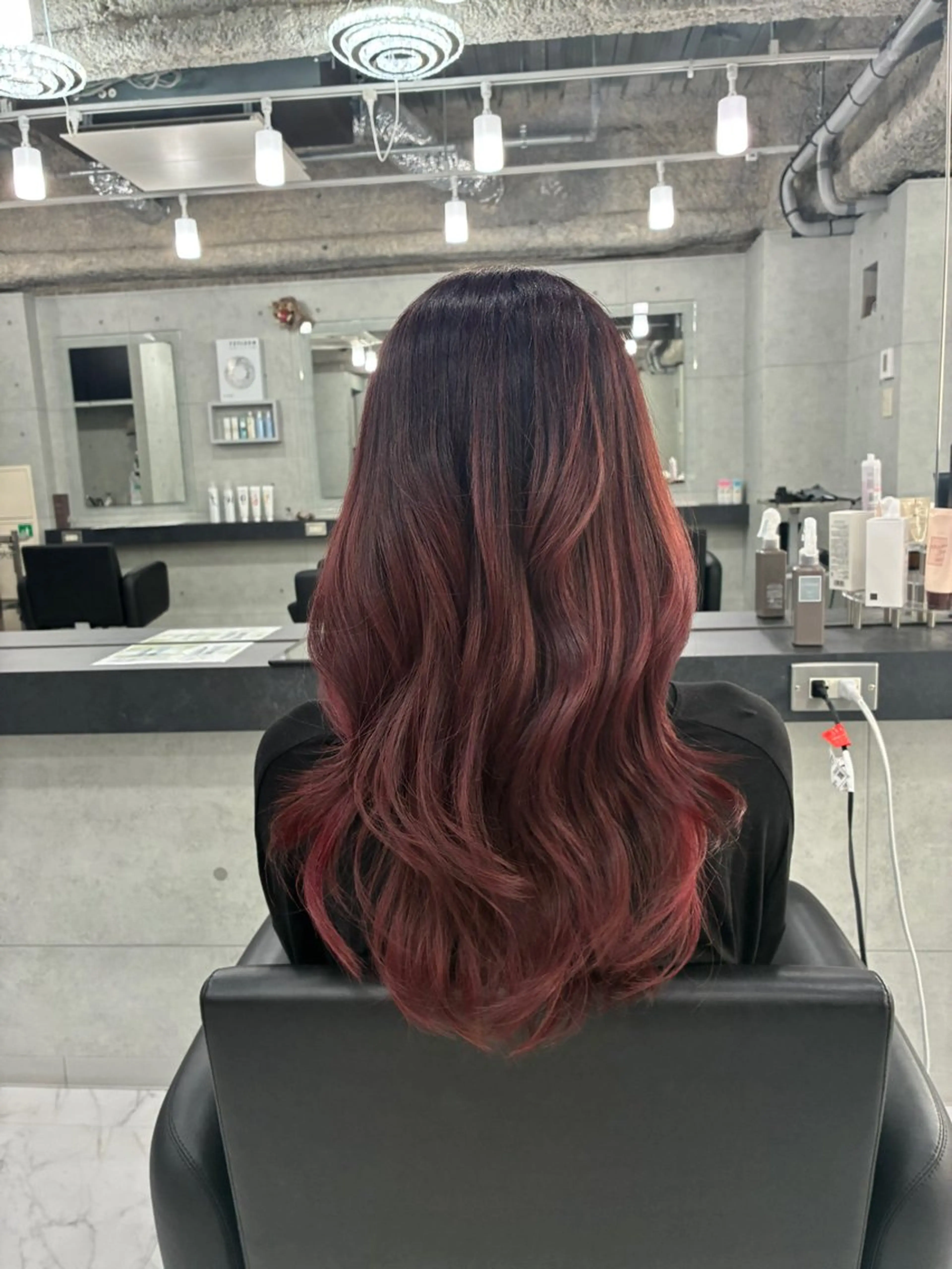 ロング カット ヘアカラー トリートメント Endearing 北澤那未🌟銀座のヘアスタイル