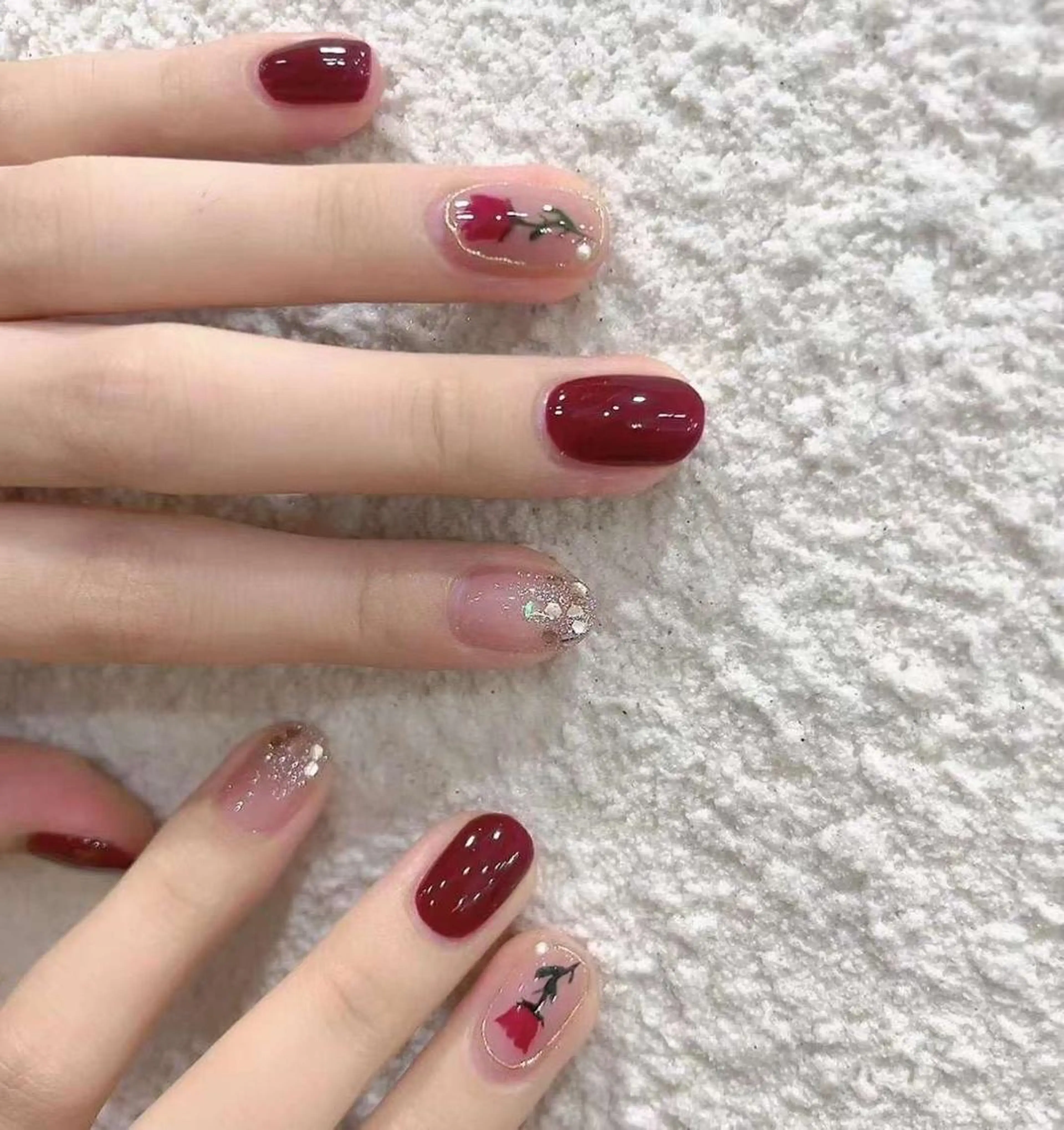 ネイル ハンドネイル VIVIAN エイのネイルデザイン