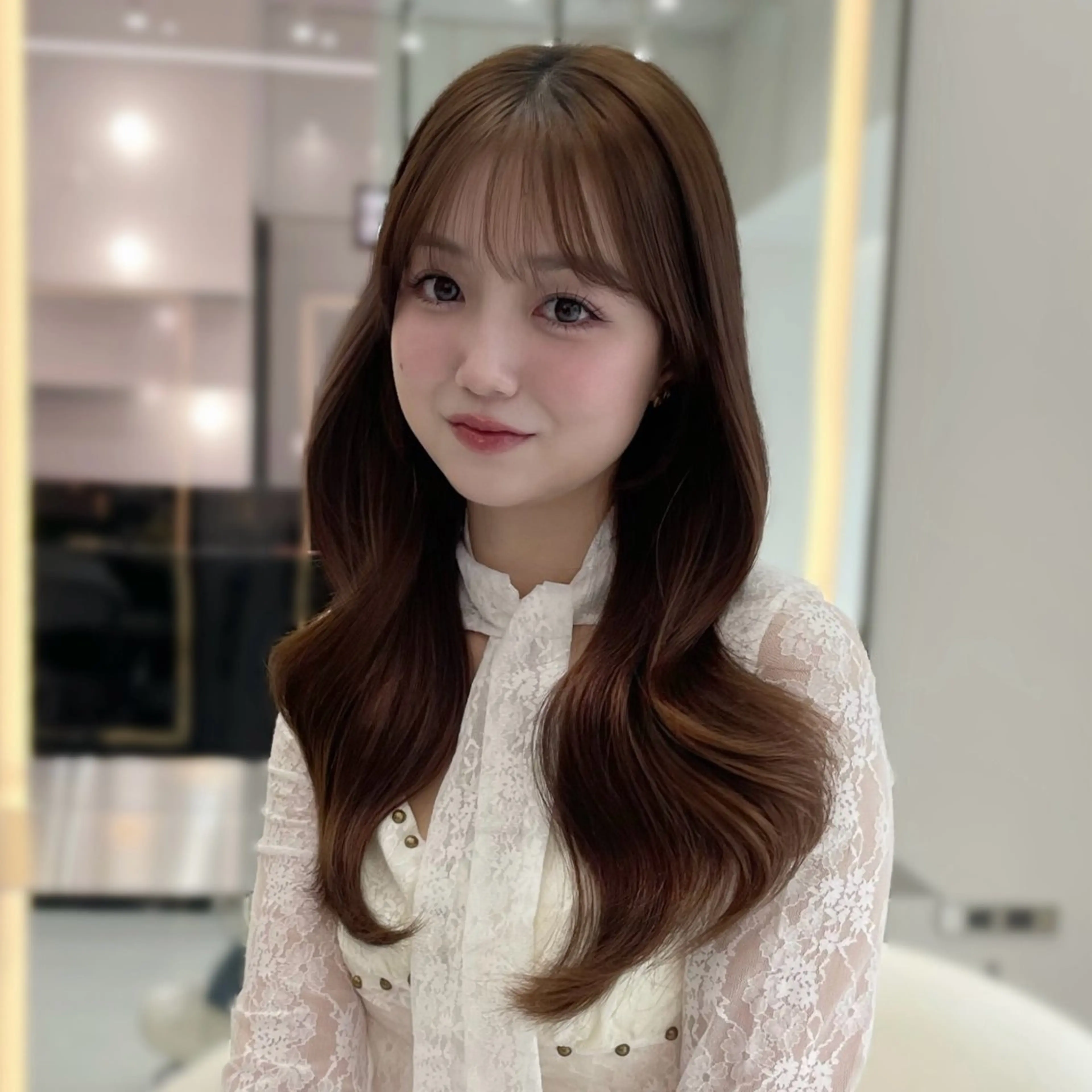 ロング 🎀Ami/新宿/レ イヤー/韓国ヘア🎀のヘアスタイル