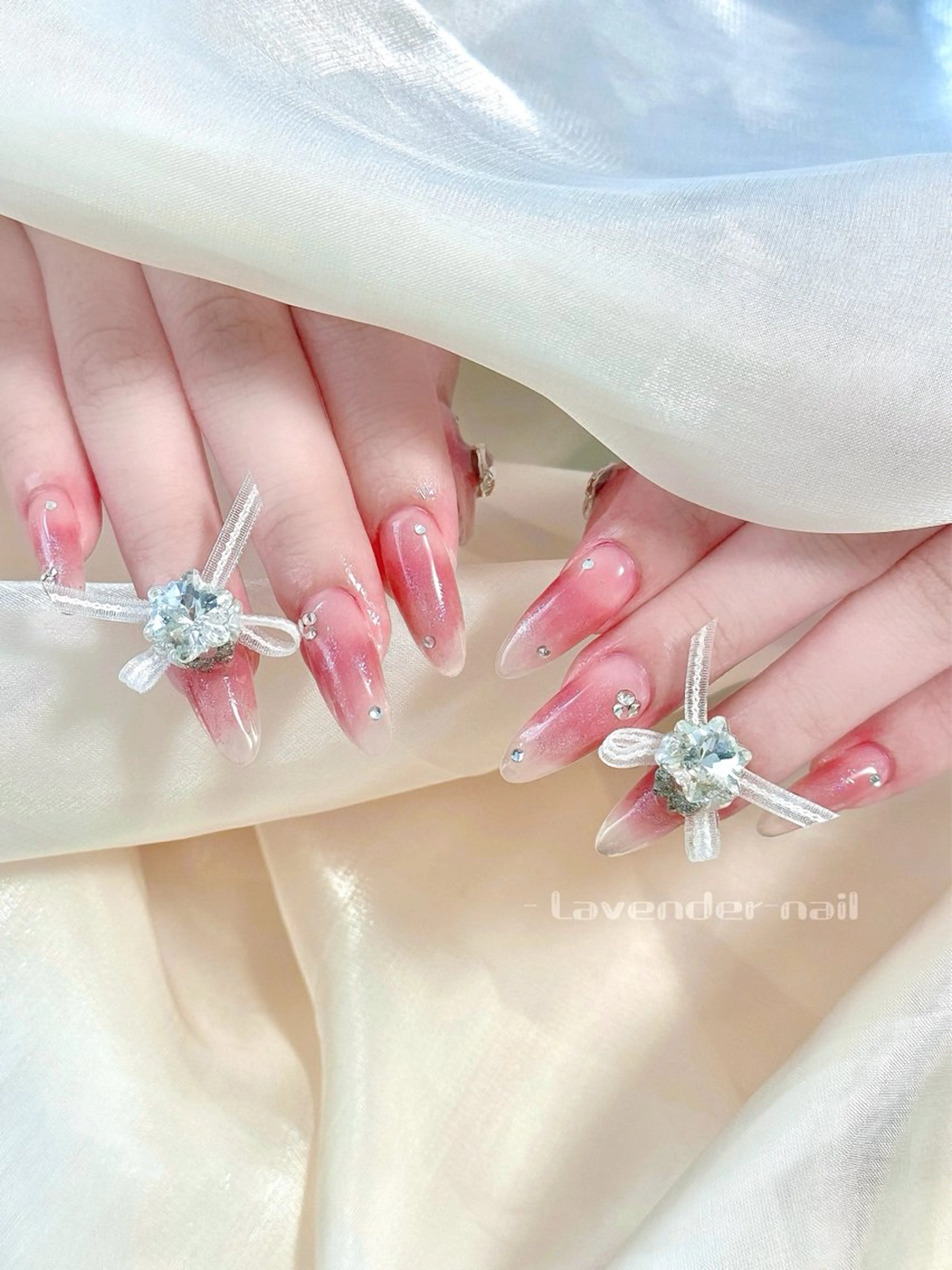 ネイル ハンドネイル Lavender nail·中島公園のネイルデザイン