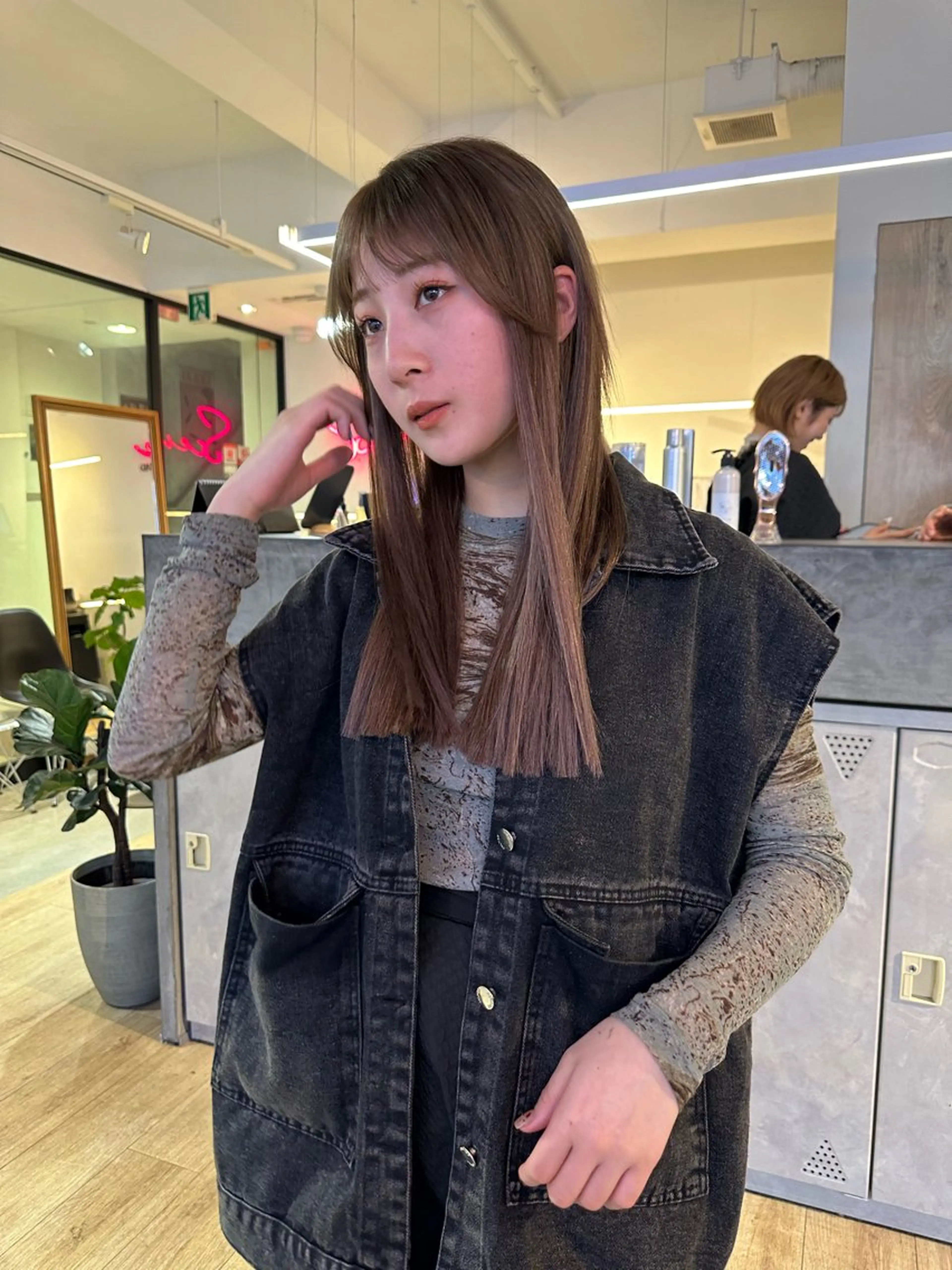 ロング カラー 美髪・シールエクステ ホソタニリョウコのヘアスタイル