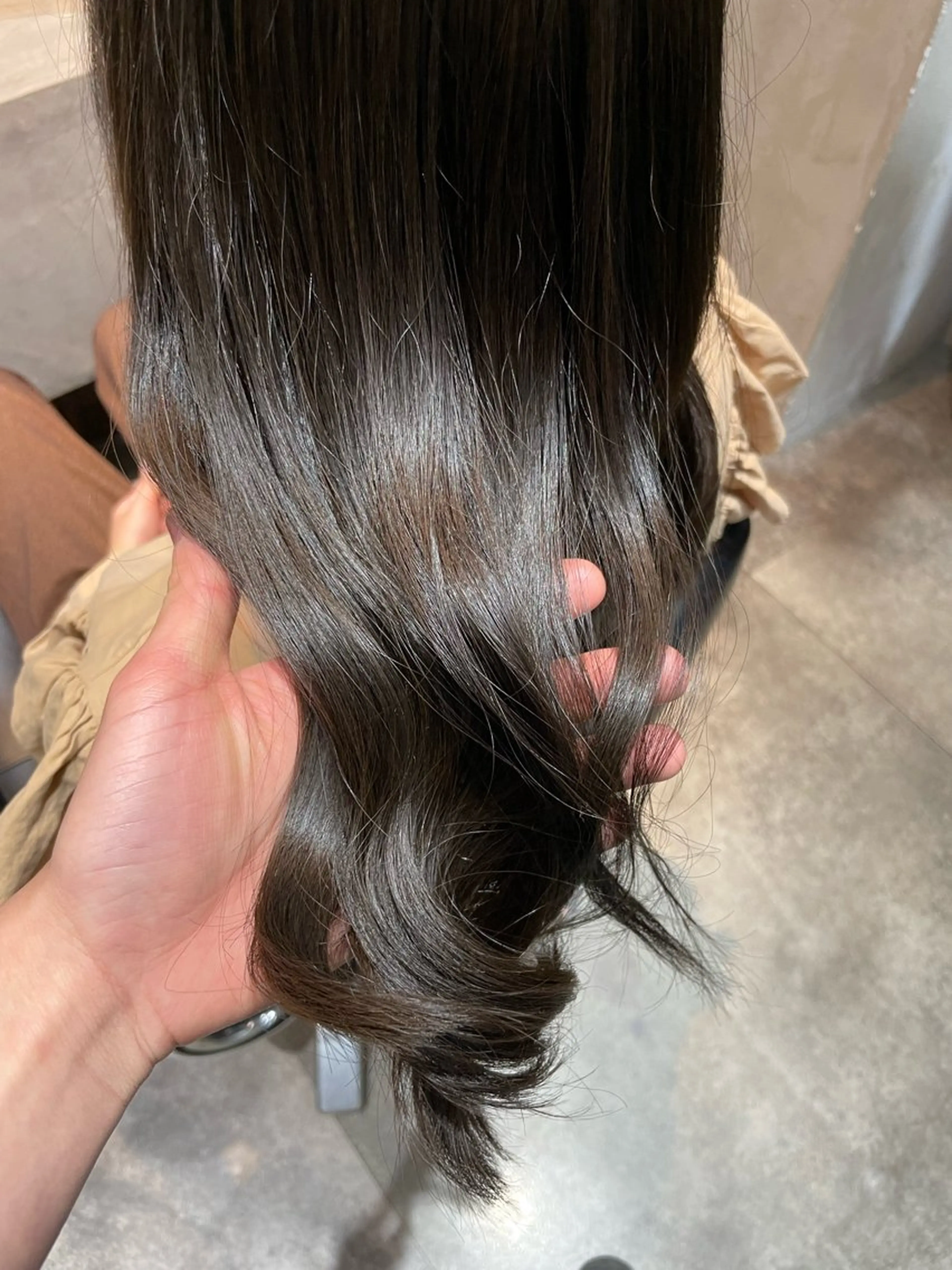 セミロング カラー ヘアカラー トリートメント heavenly by HAVANA新宿所属・メンズショート/ピン パーマ/新宿/フウガのヘアスタイル