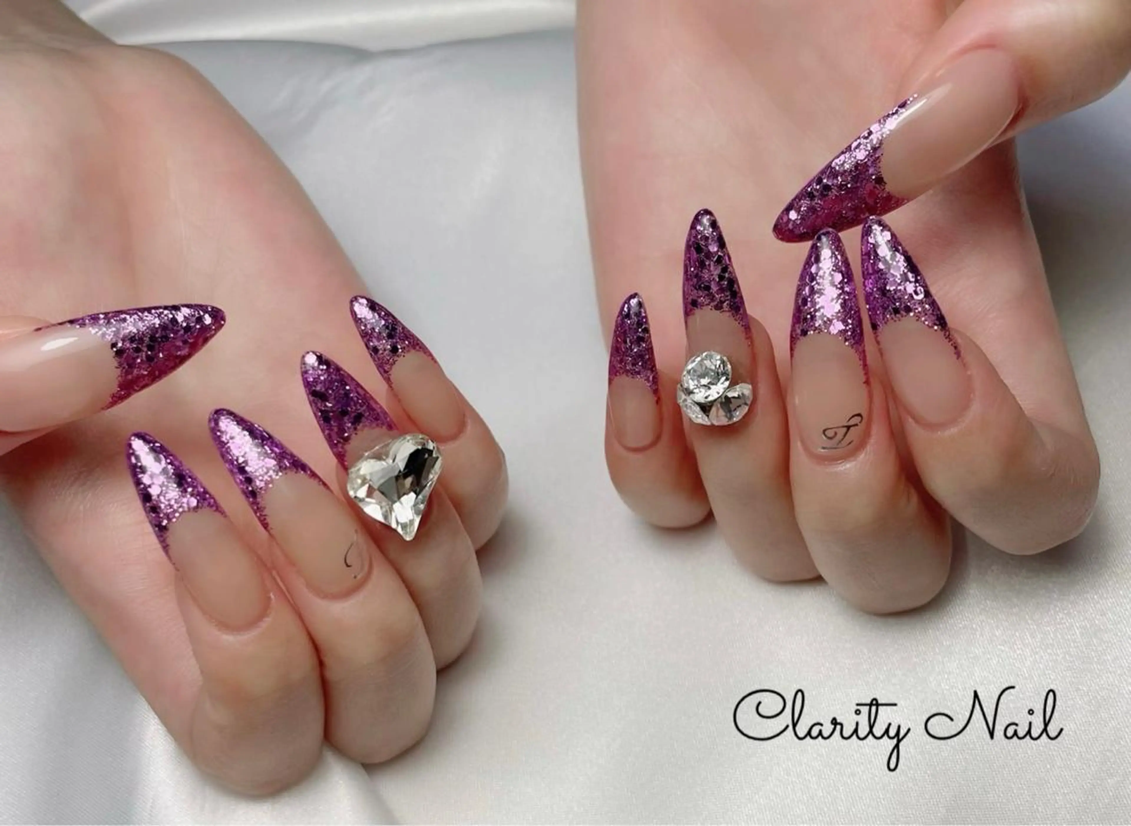 ネイル アートネイル 持ち込み ハンドネイル Clarity Nailのネイルデザイン