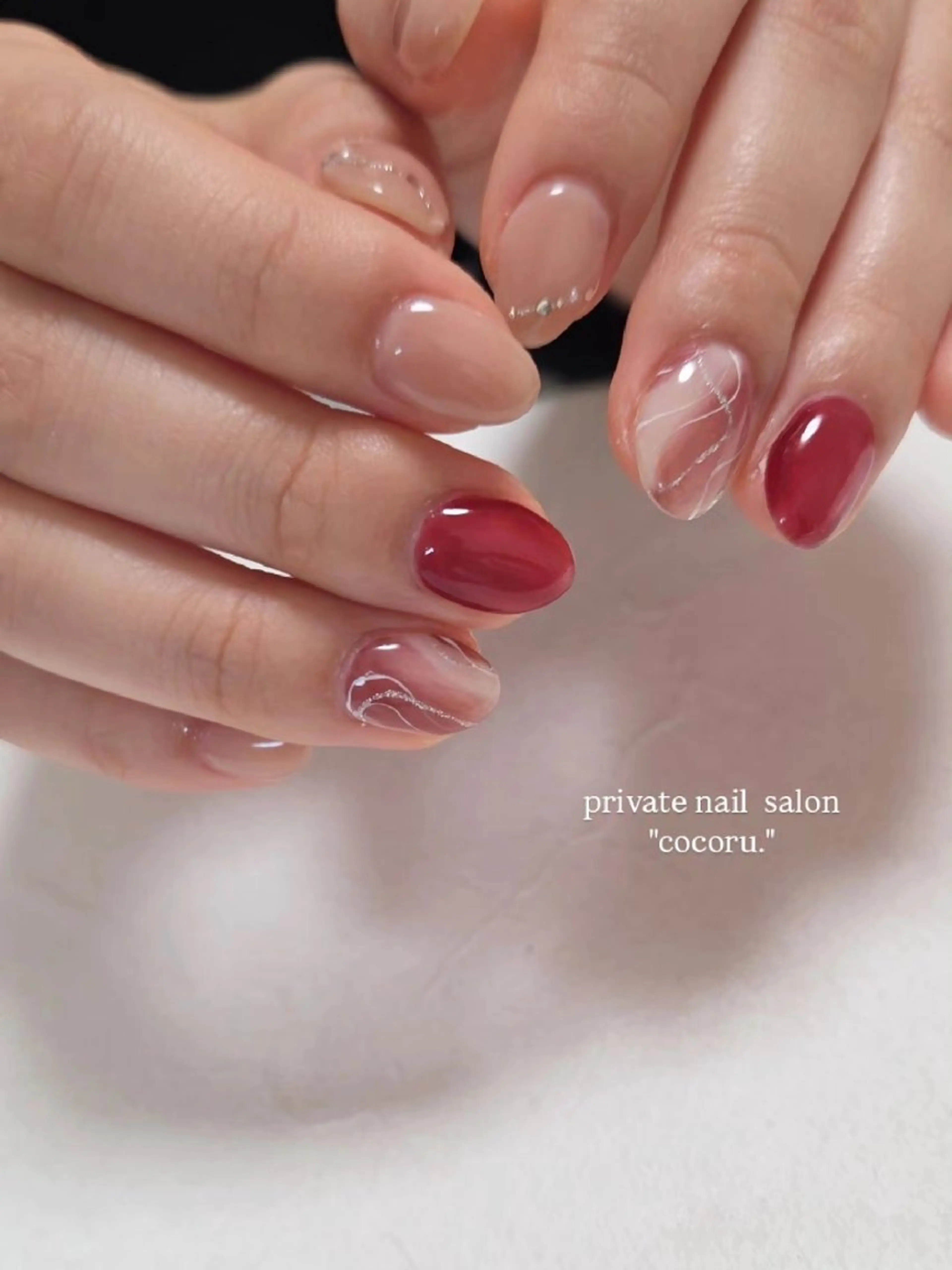 ネイル ハンドネイル nail salon cocoru.のネイルデザイン