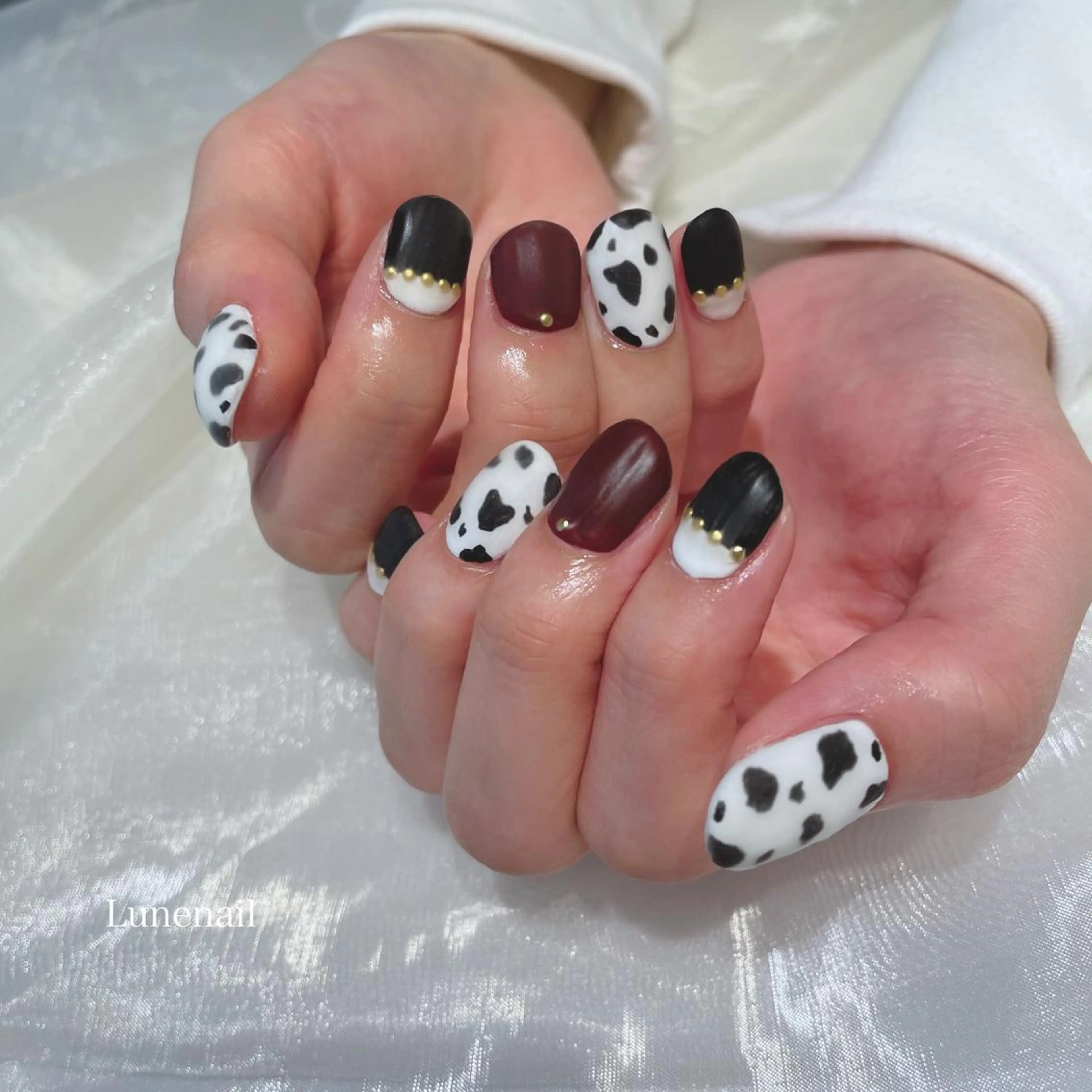 ミディアム Lunenail所属・Lune nailのネイルデザイン