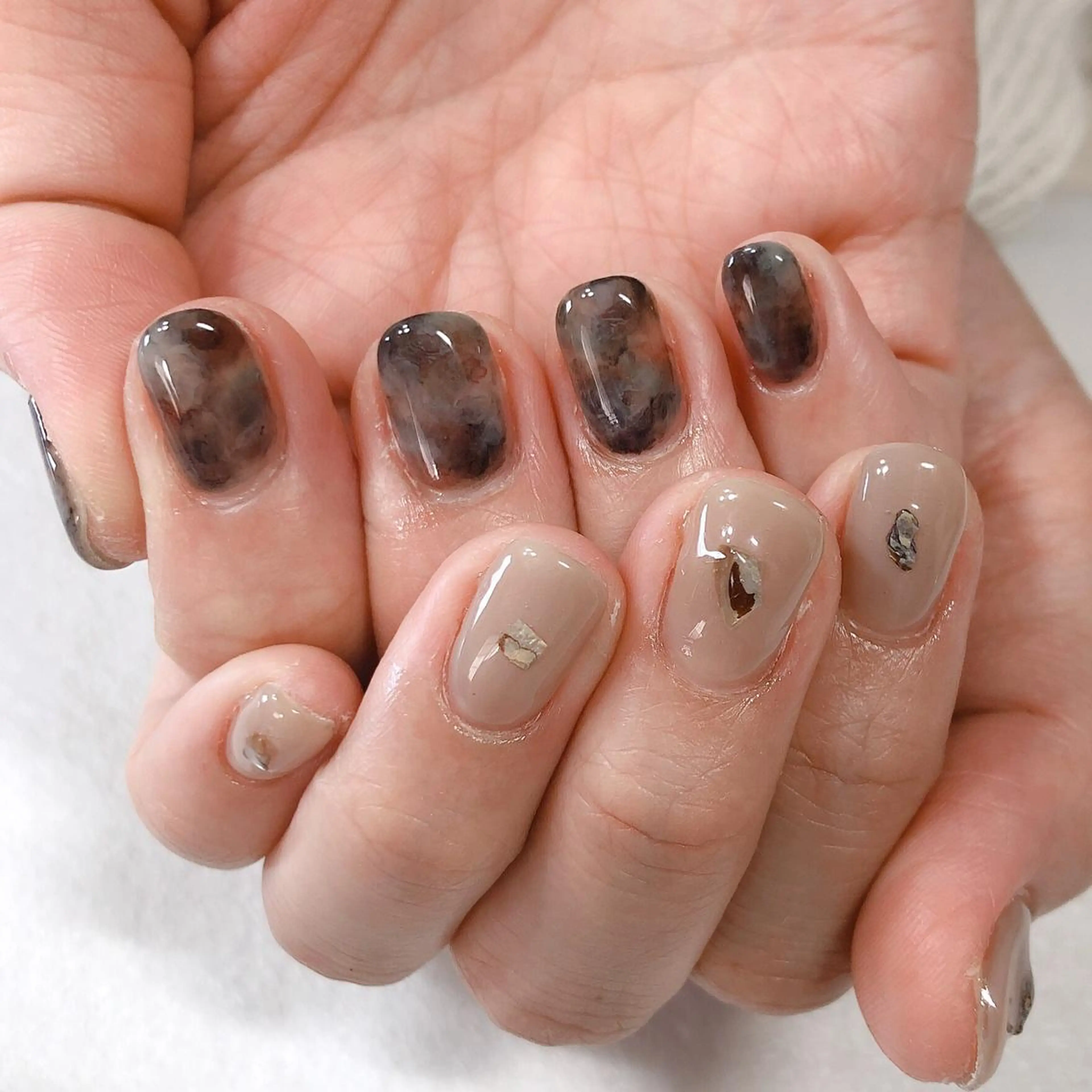 ネイル ジェルネイル 東 千夏のネイルデザイン