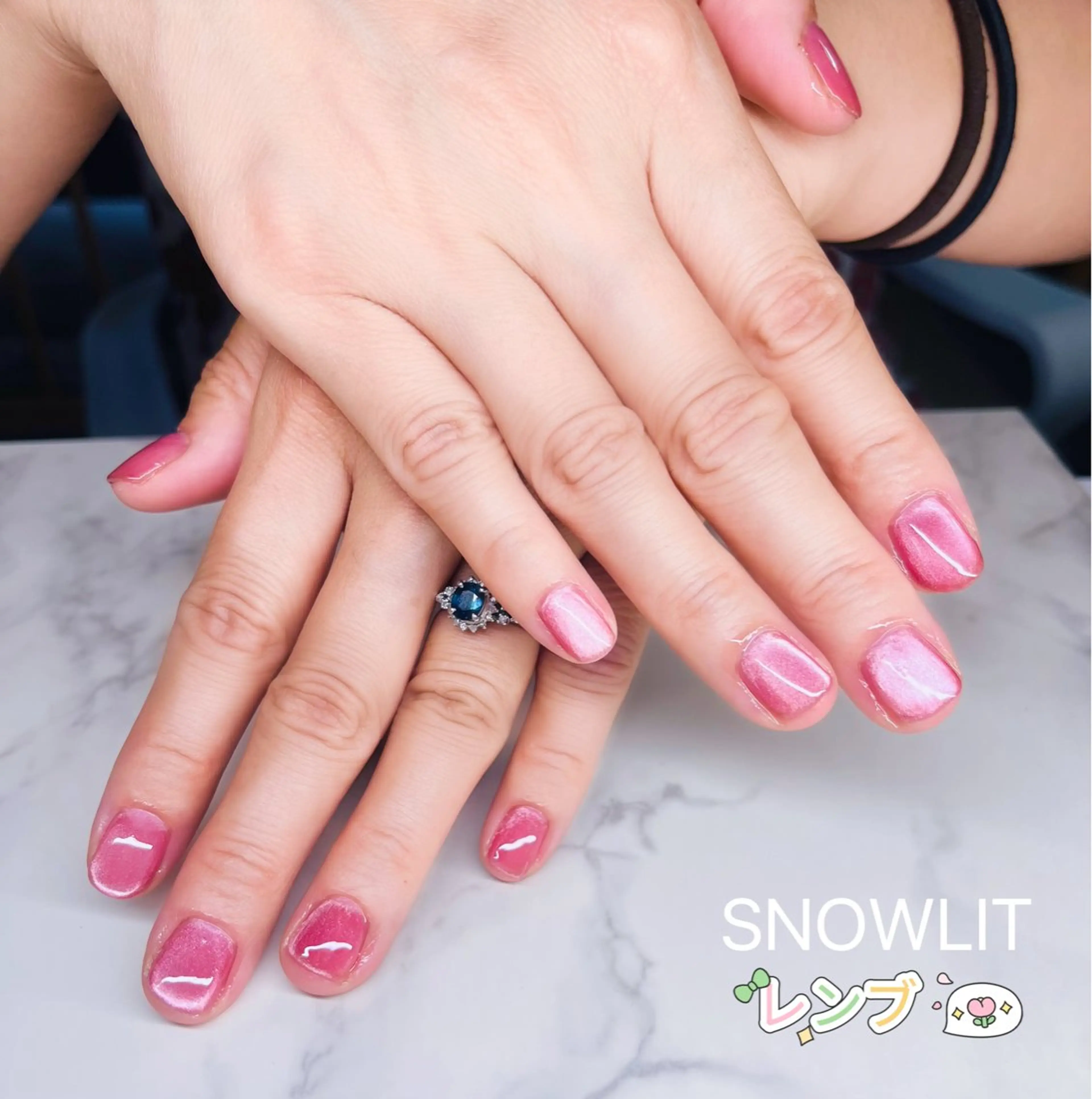 ネイル ハンドネイル ハンドケア SNOW LITのネイルデザイン