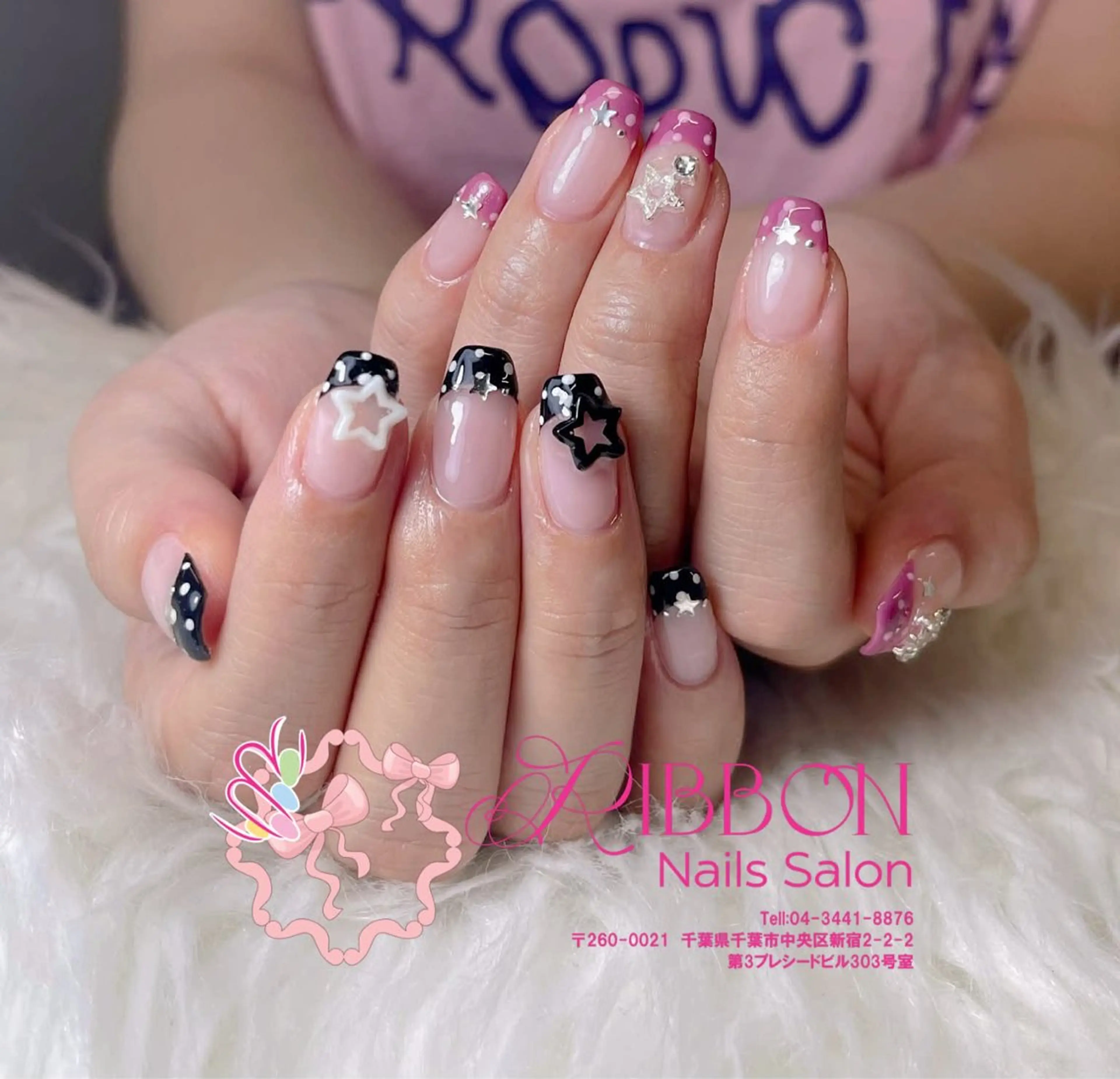 ネイル ジェルネイル マグネットネイル YUKI NAILのネイルデザイン