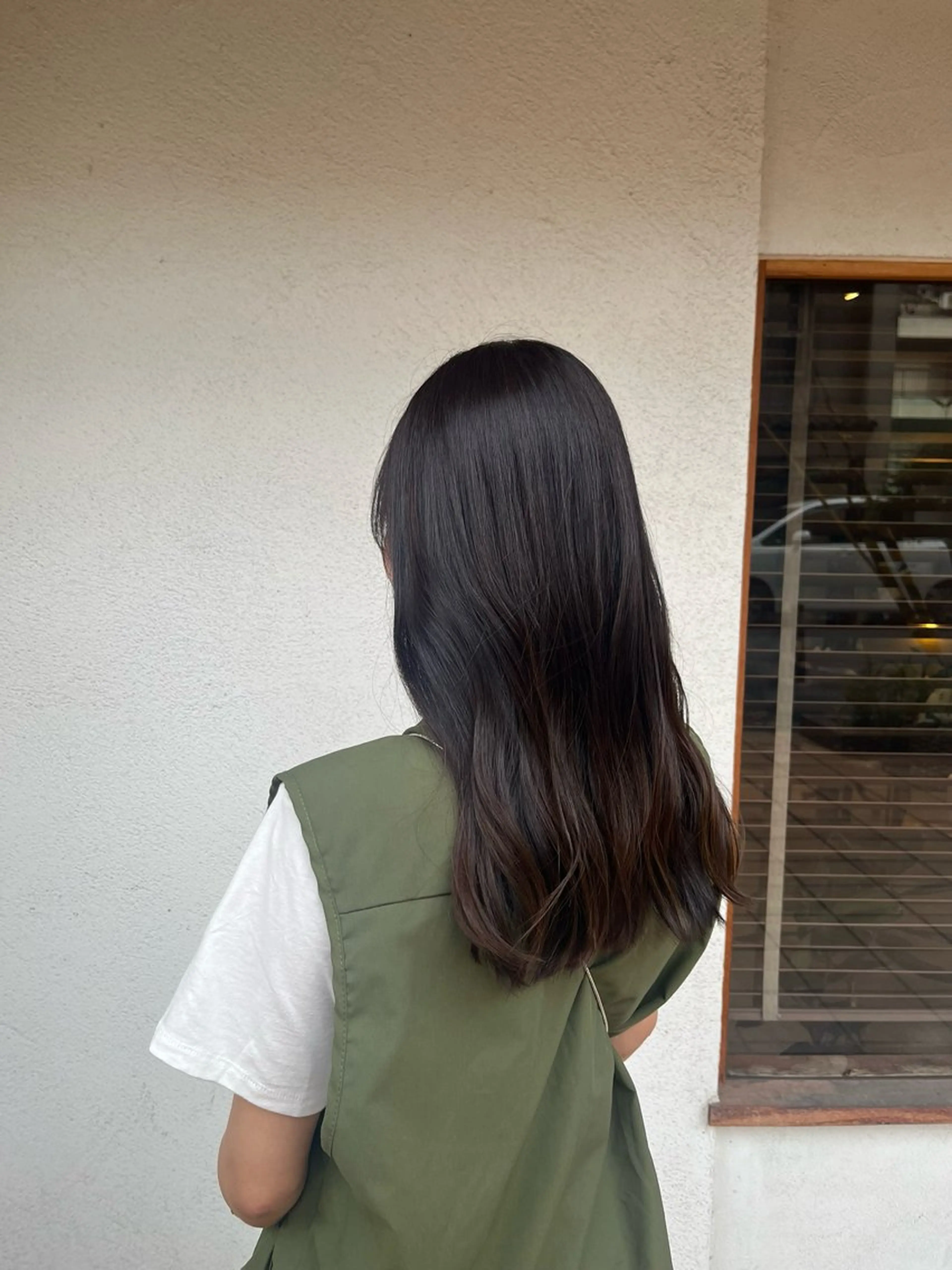 ロング カット ヘアカラー トリートメント ヘッドスパ putri店長 和田鈴采のヘアスタイル