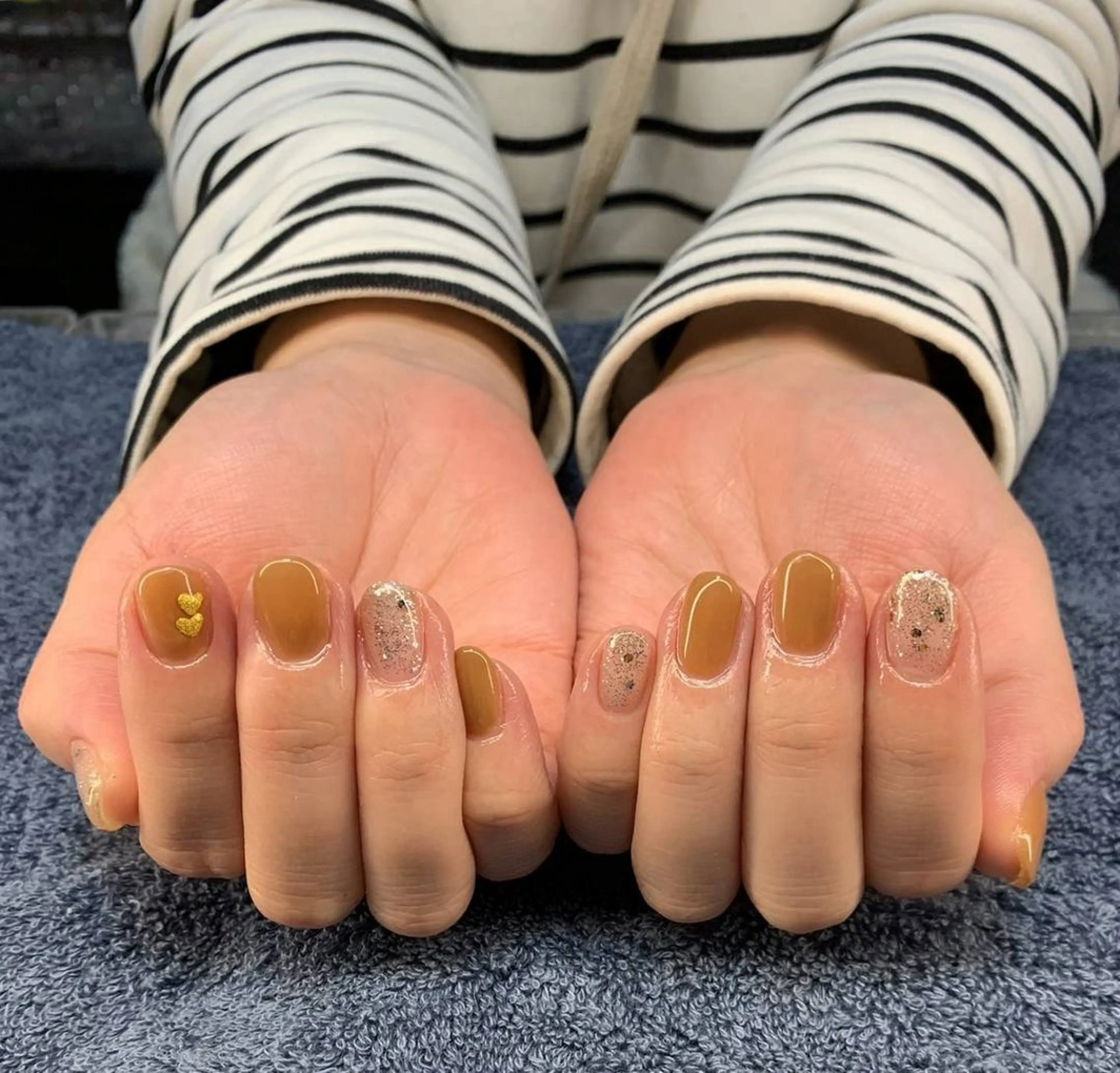ネイル ハート ハンドネイル フットネイル MHR nailのネイルデザイン