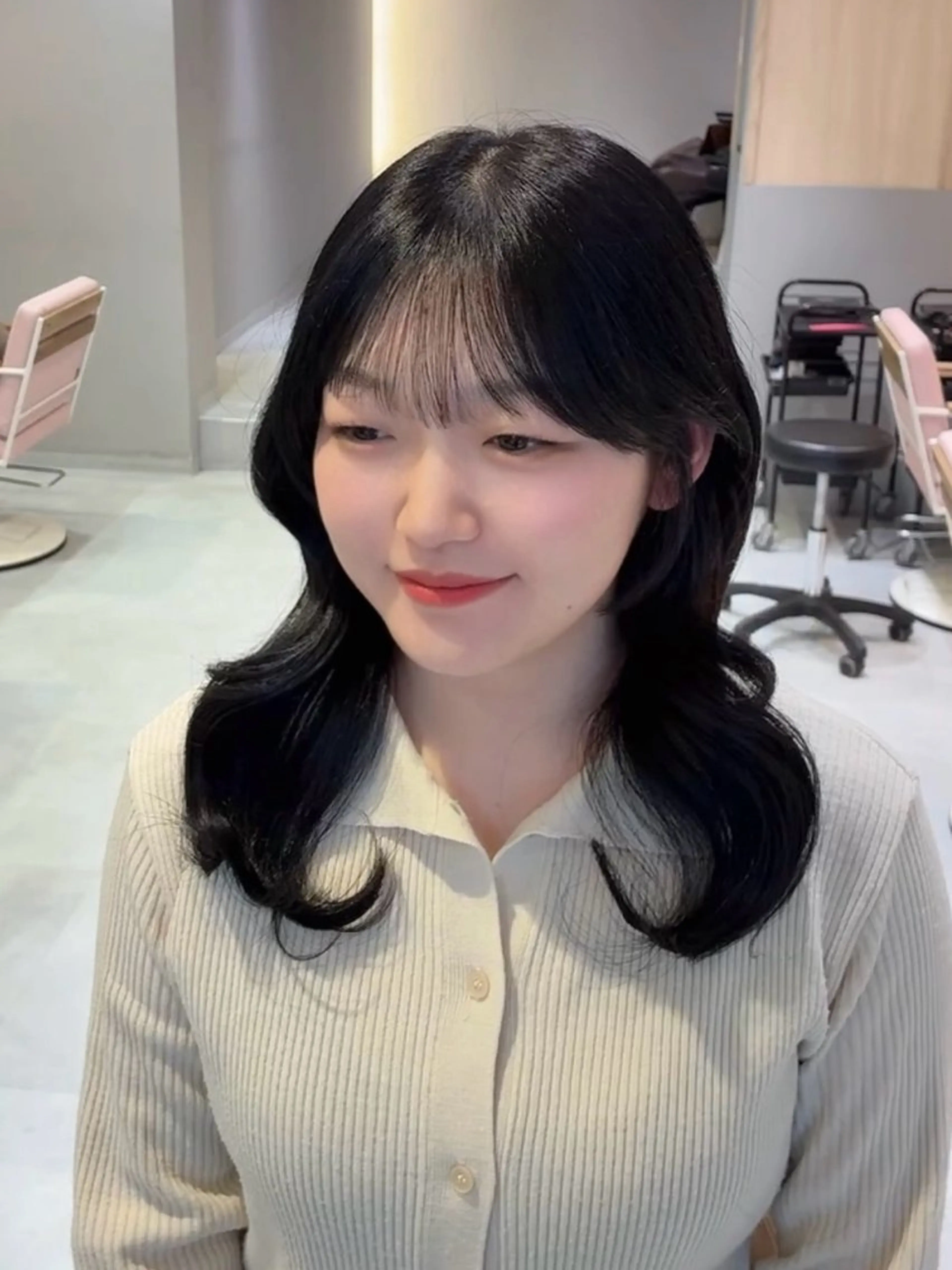小顔×韓国レイヤー/ 骨格診断/Rikuのヘアスタイル
