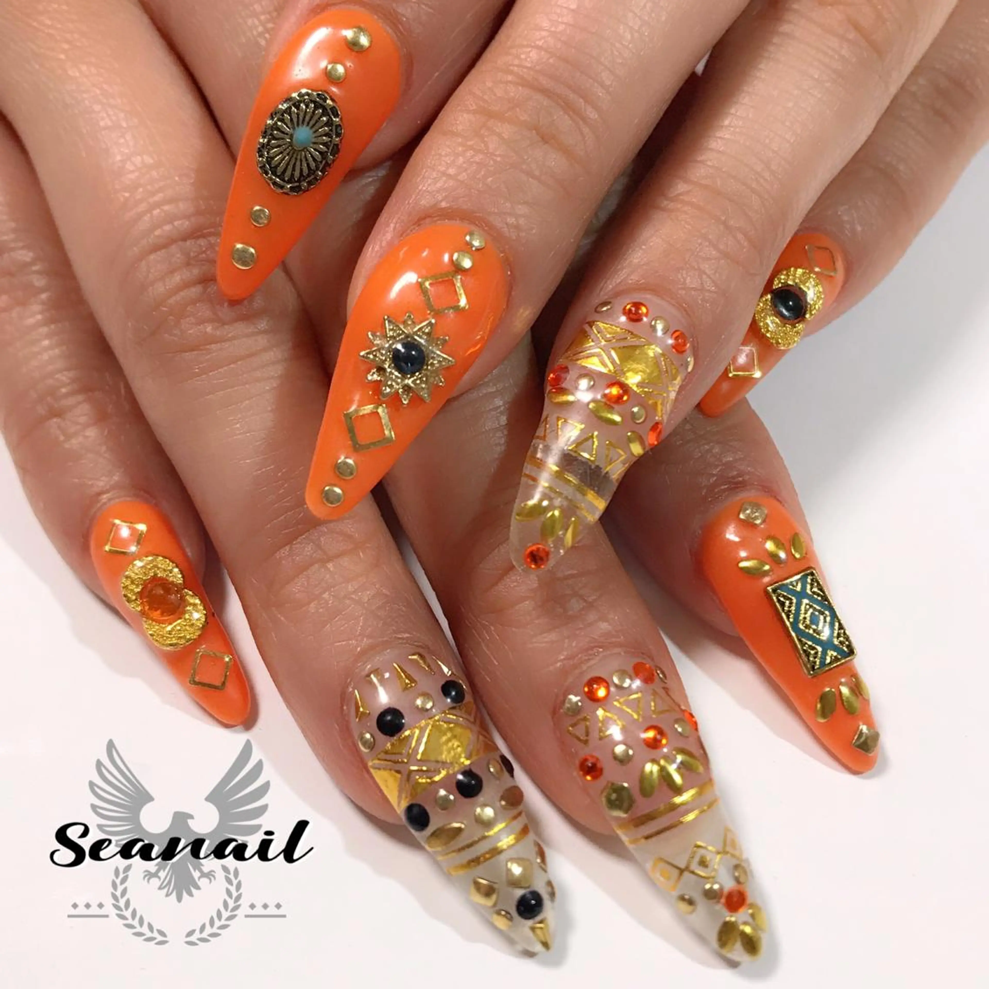 ネイル 小尾 栞のネイルデザイン