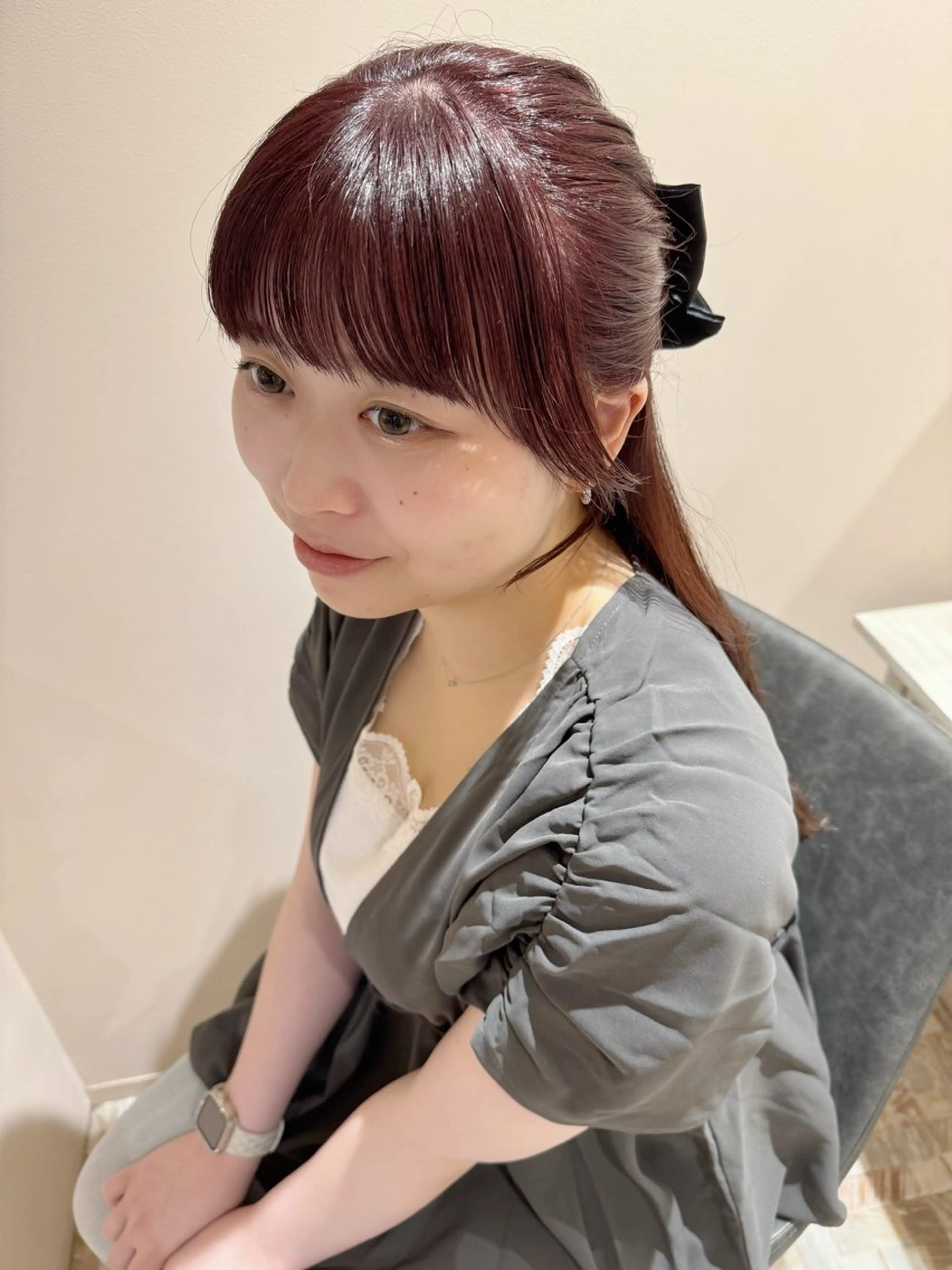 ロング カラー 小顔カット haruna🐈🎀 / Lita 4Fのヘアスタイル