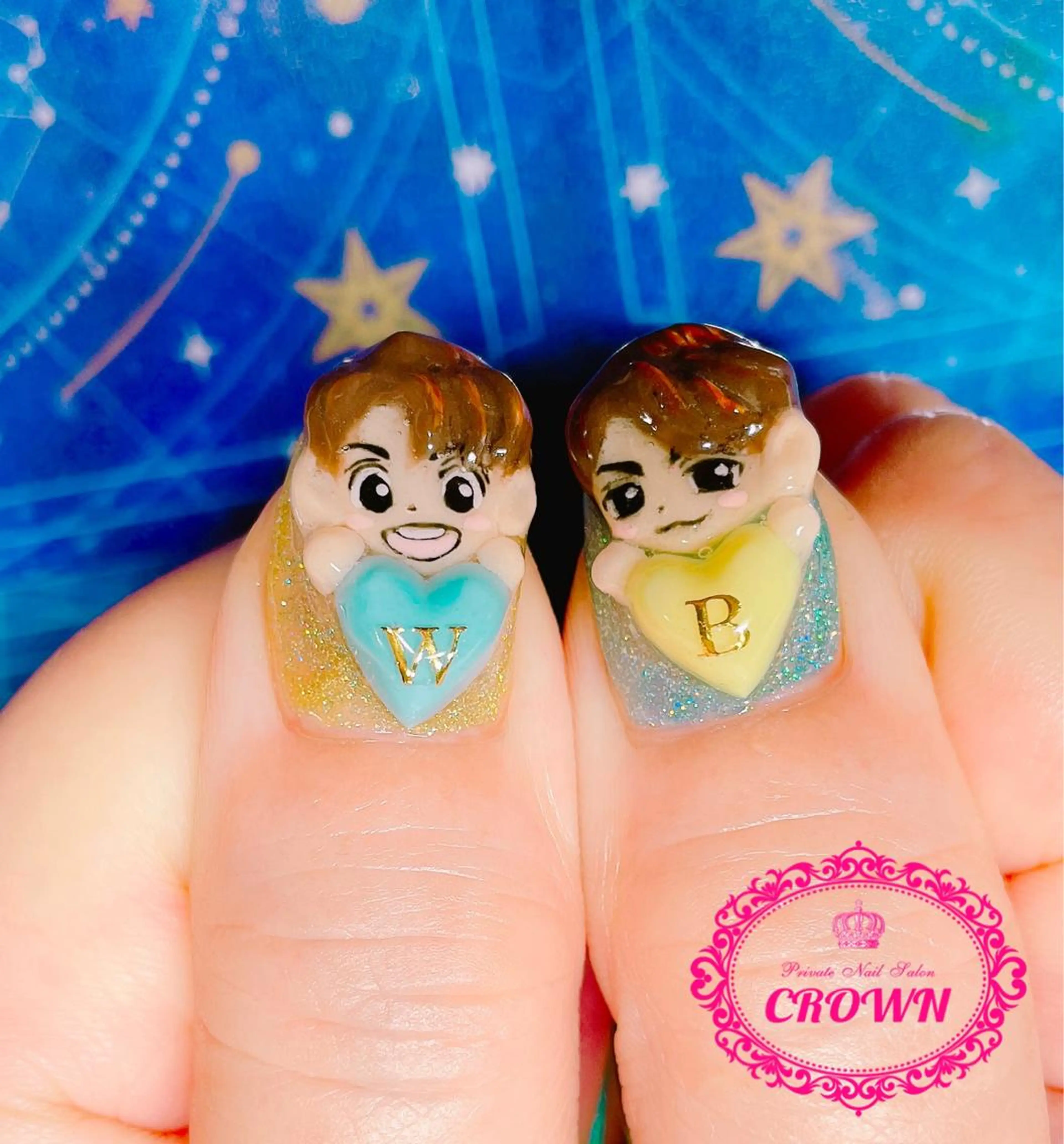 ネイル CROWN プライベートサロンのネイルデザイン