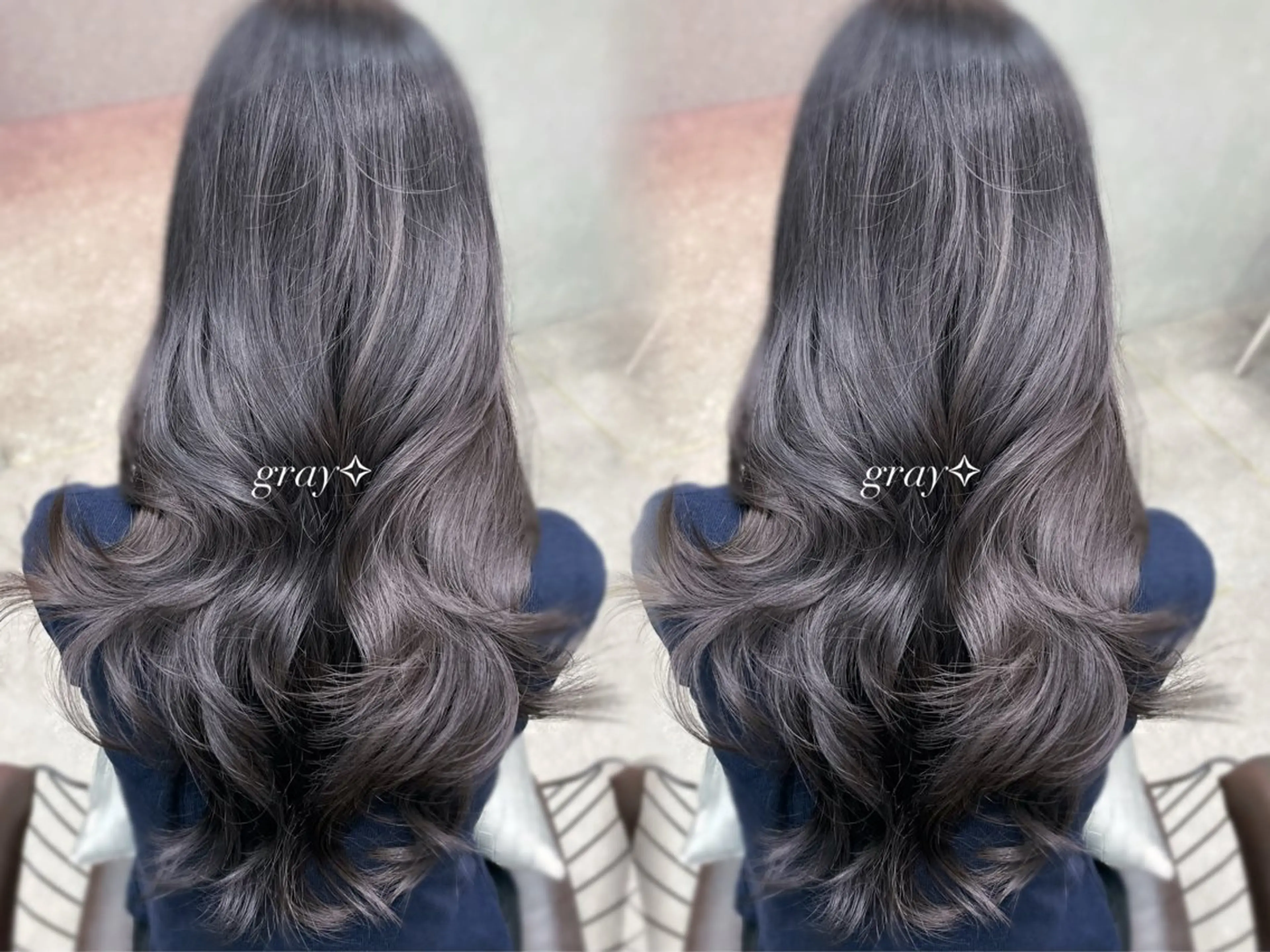 セミロング MOE 福岡韓国ヘア✧︎のヘアスタイル