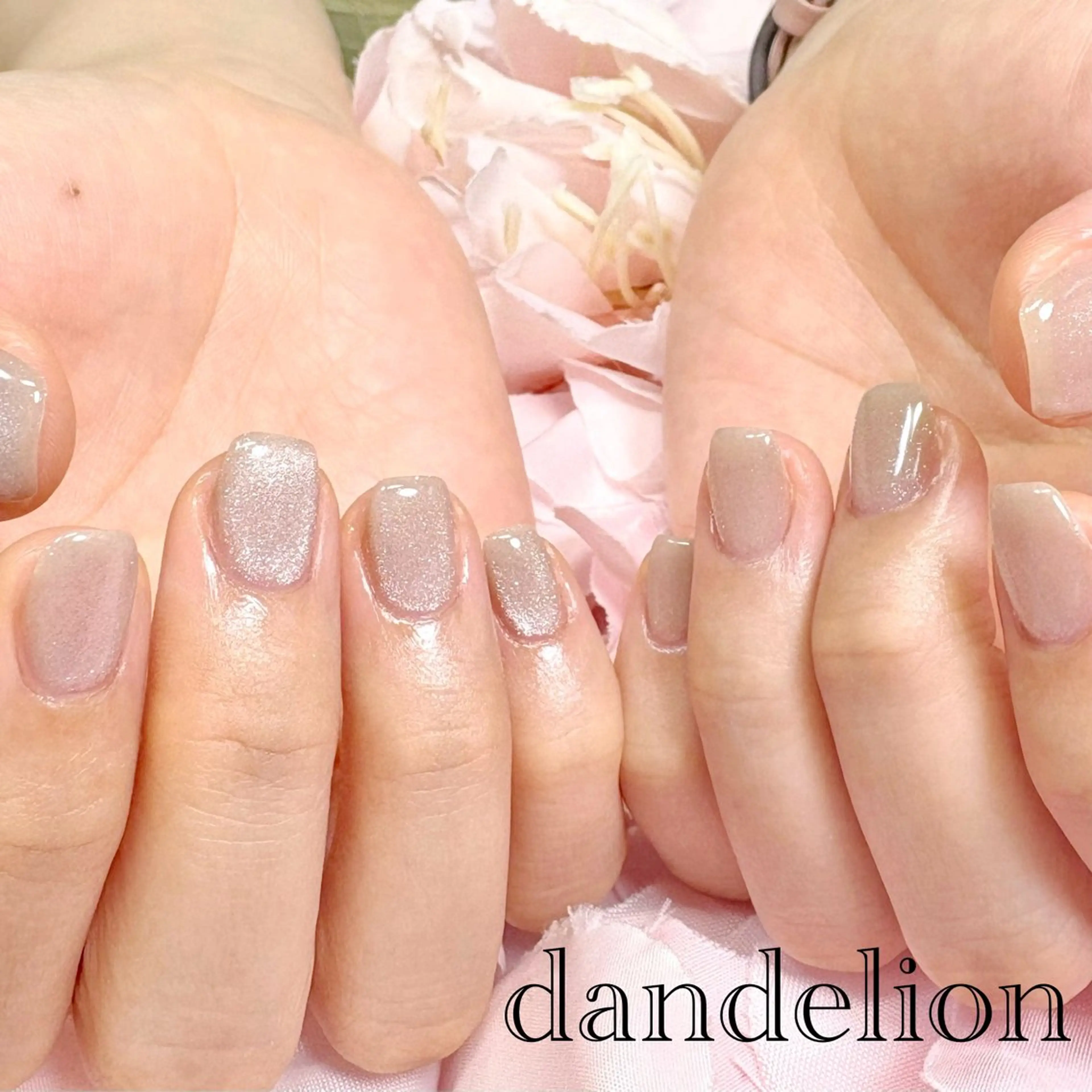 ネイル ハンドネイル ハンドケア dandelion ダンデライオンのネイルデザイン