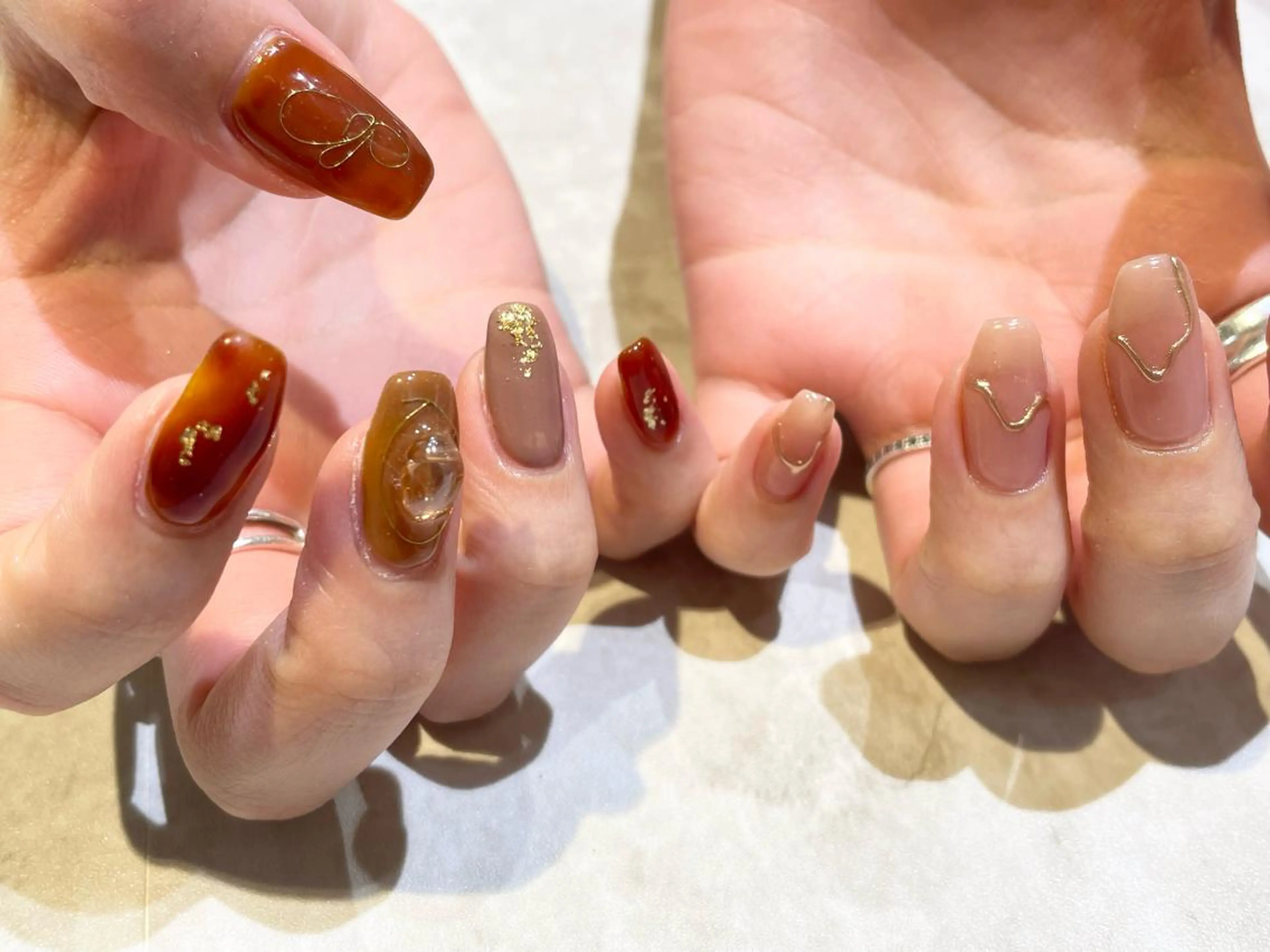 ネイル 舞田 苑香のネイルデザイン