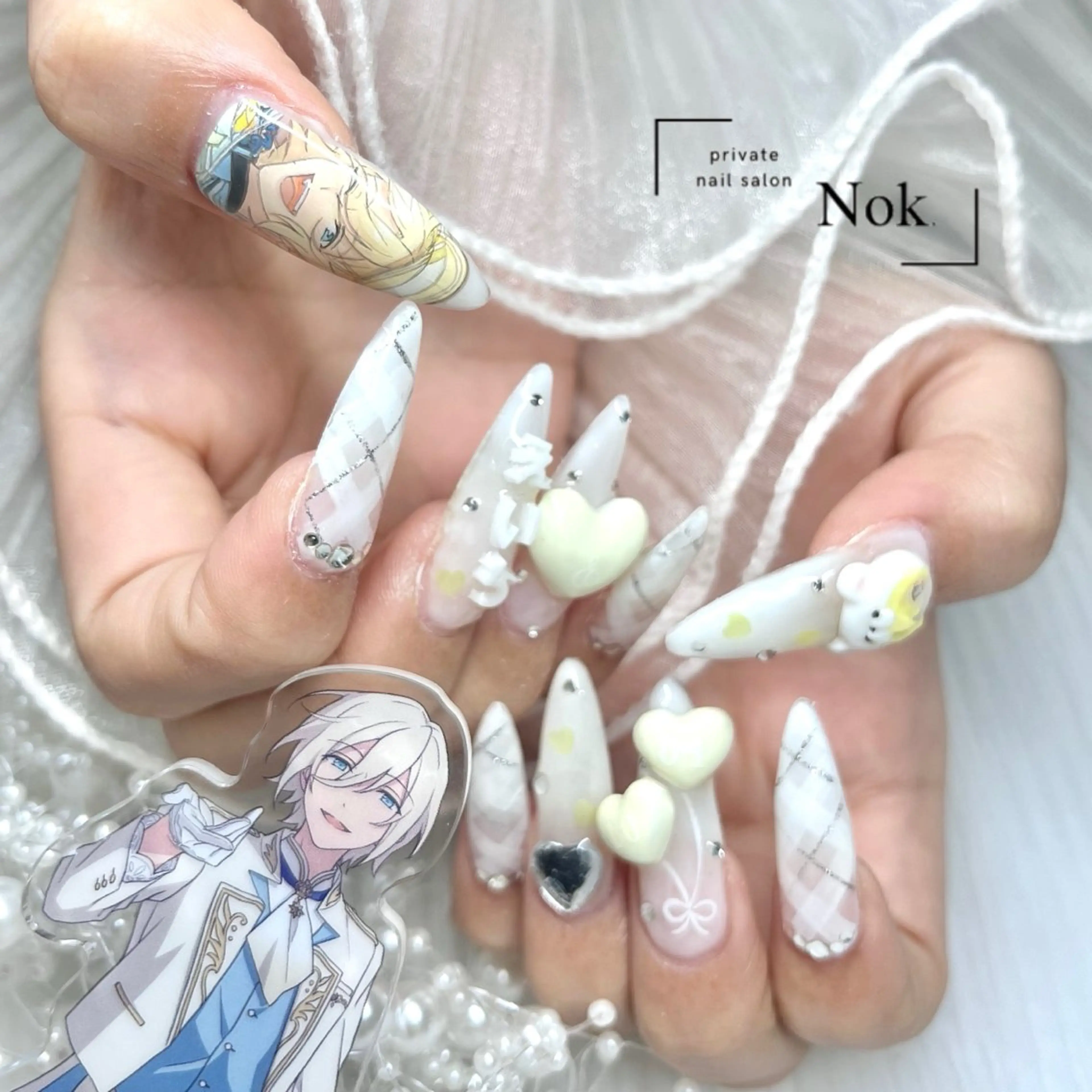 ネイル ハンドネイル 池袋痛ネイル Nok. 渡辺のネイルデザイン