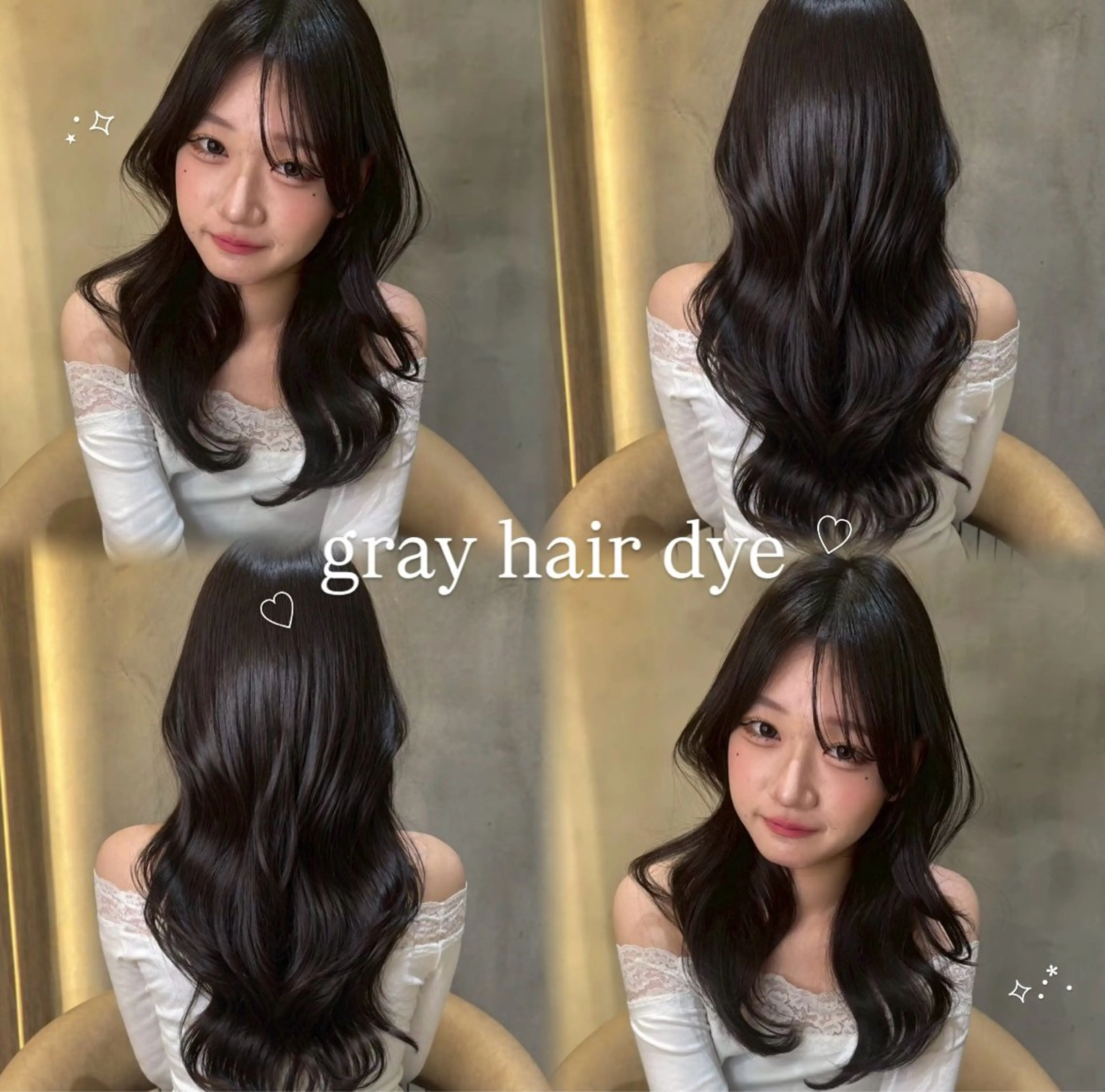 ✩ 白髪染め🪞🤍 ✩の写真