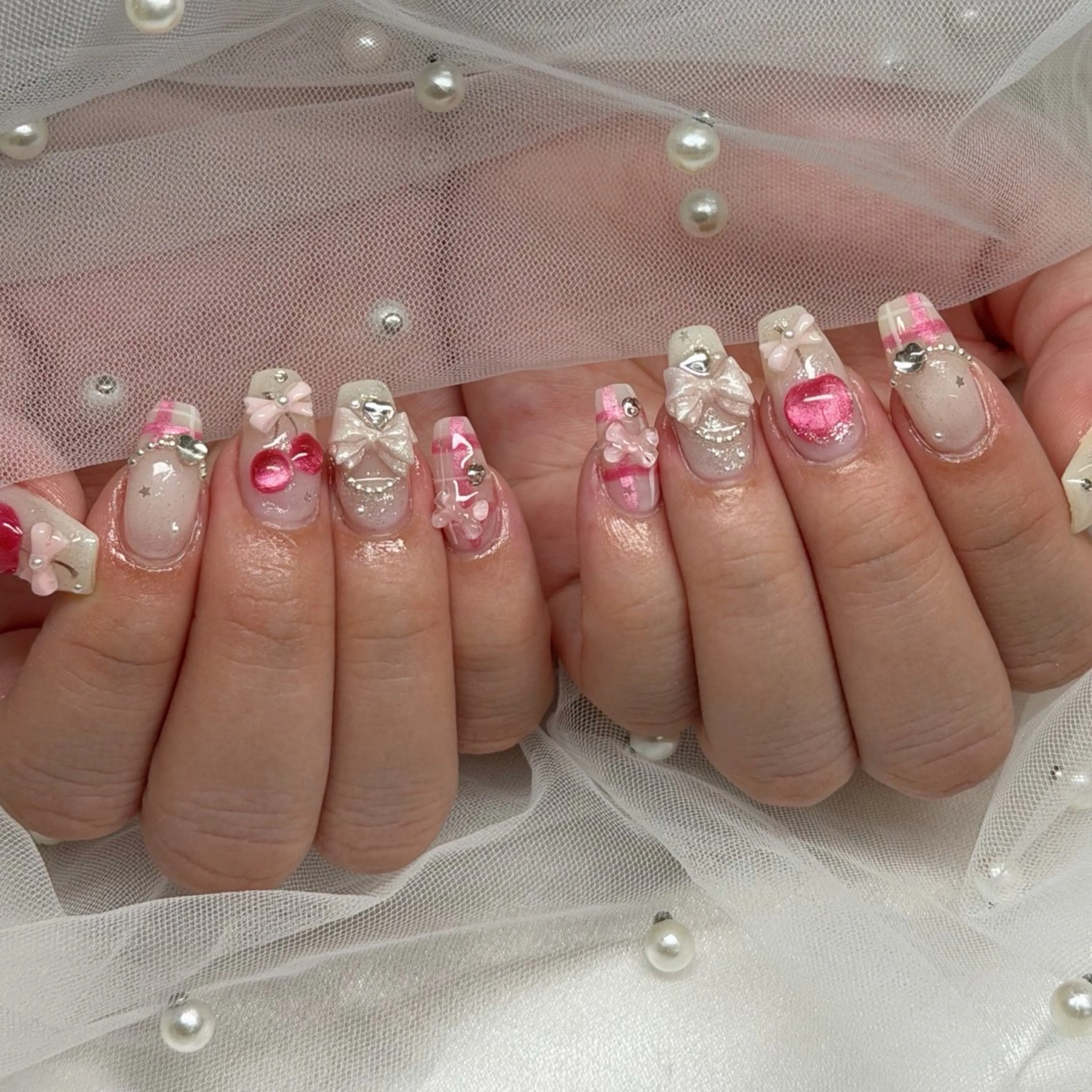 ネイル 富岡 妃奈のネイルデザイン