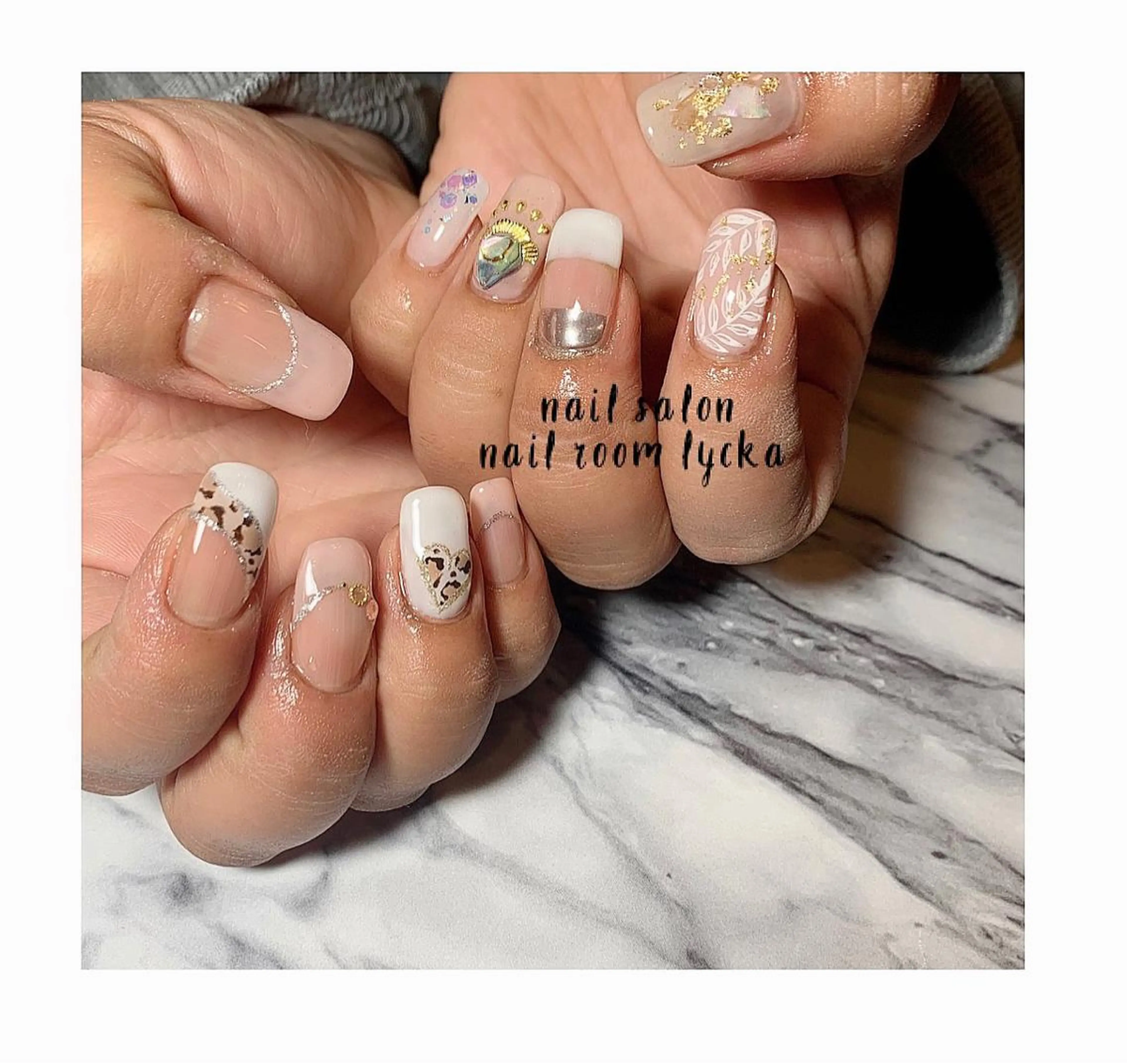 ネイル ﾈｲﾙﾙｰﾑﾘｯｶ 𝐦𝐚𝐲𝐮のネイルデザイン