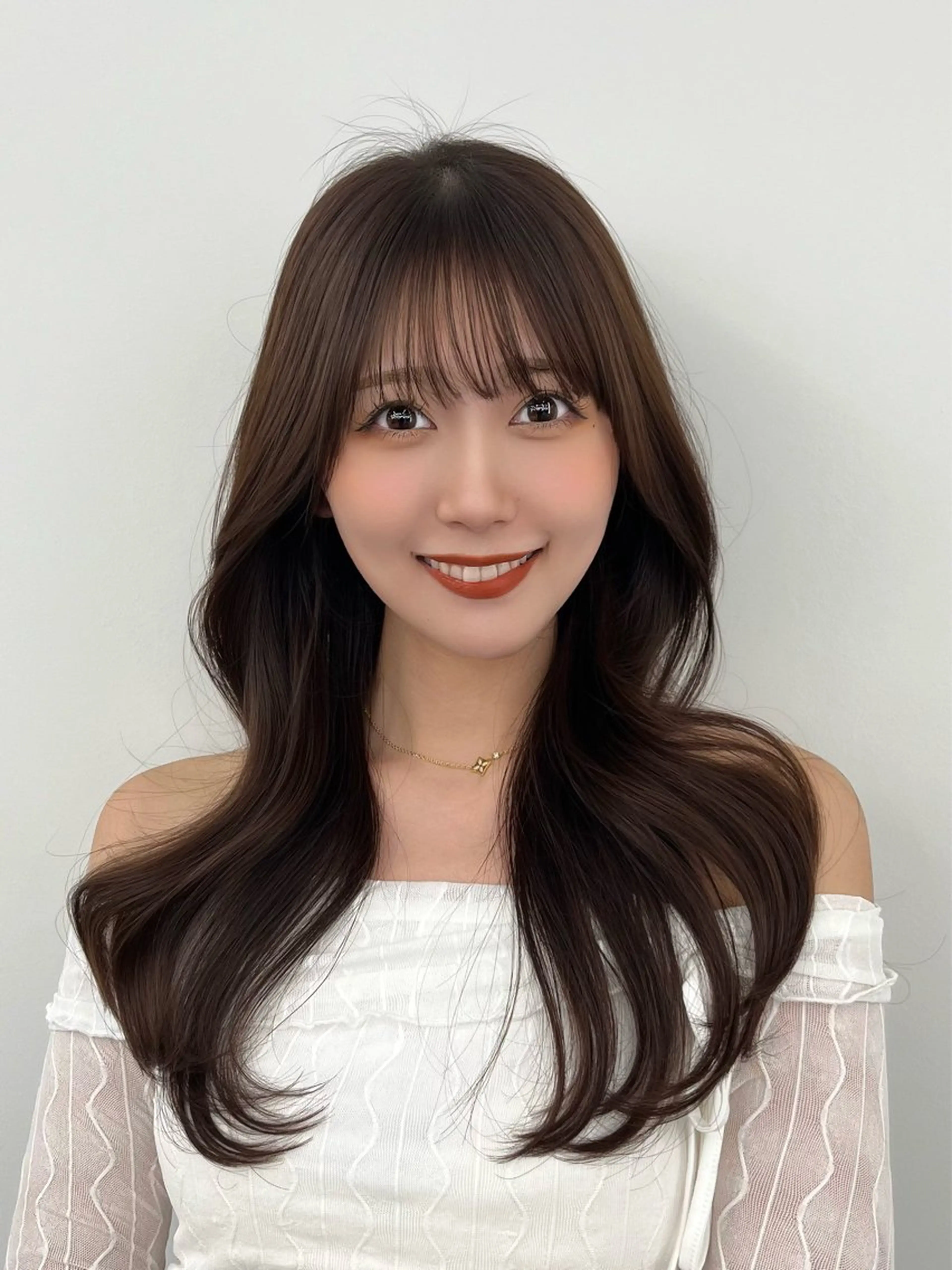 【平日新規指名🩵】似合わせカット＋透明感カラー＋艶トリートメント🫧 当日予約⭕️の写真