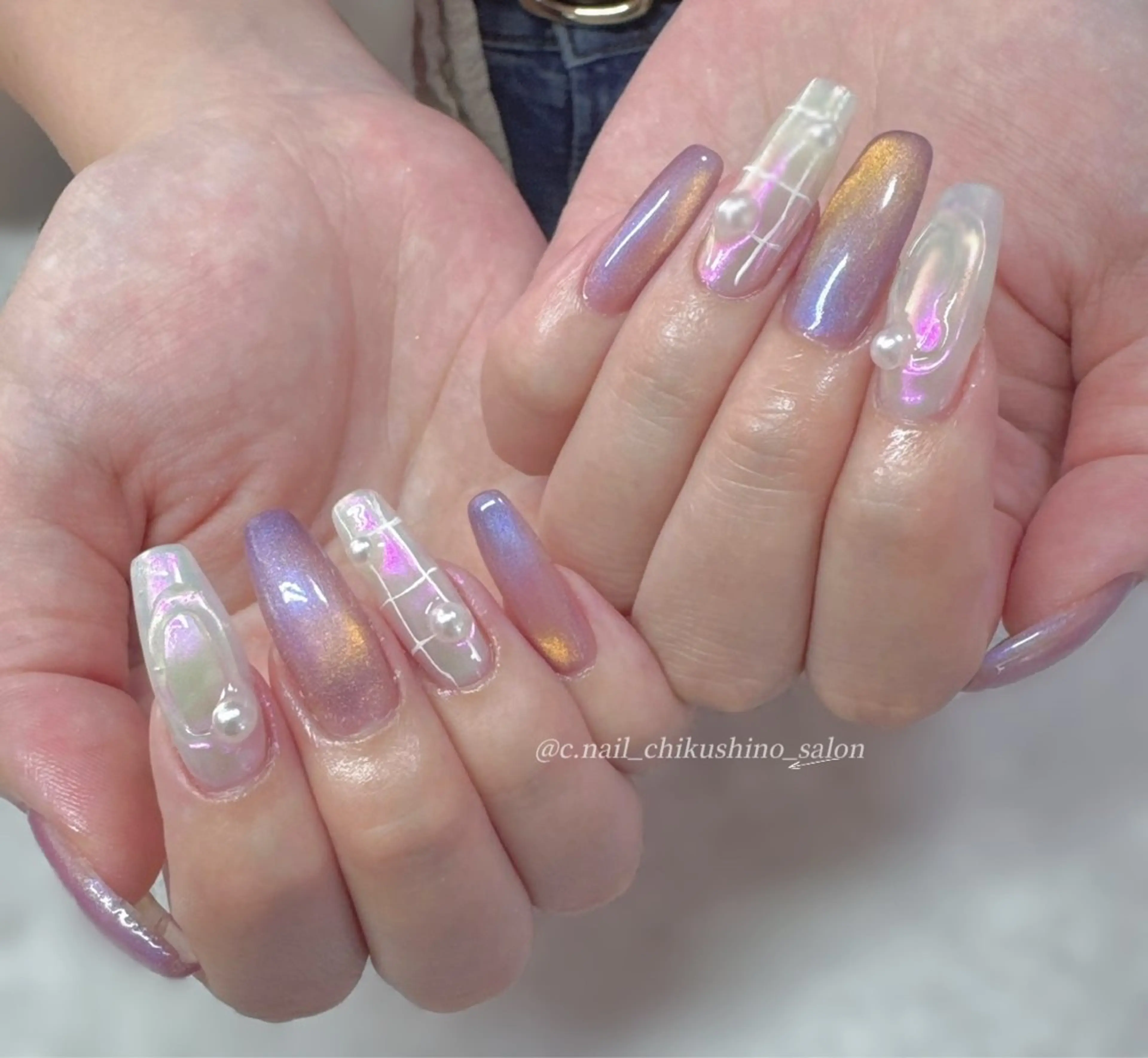 ネイル ハンドネイル C.Nail &Eye筑紫駅のネイルデザイン
