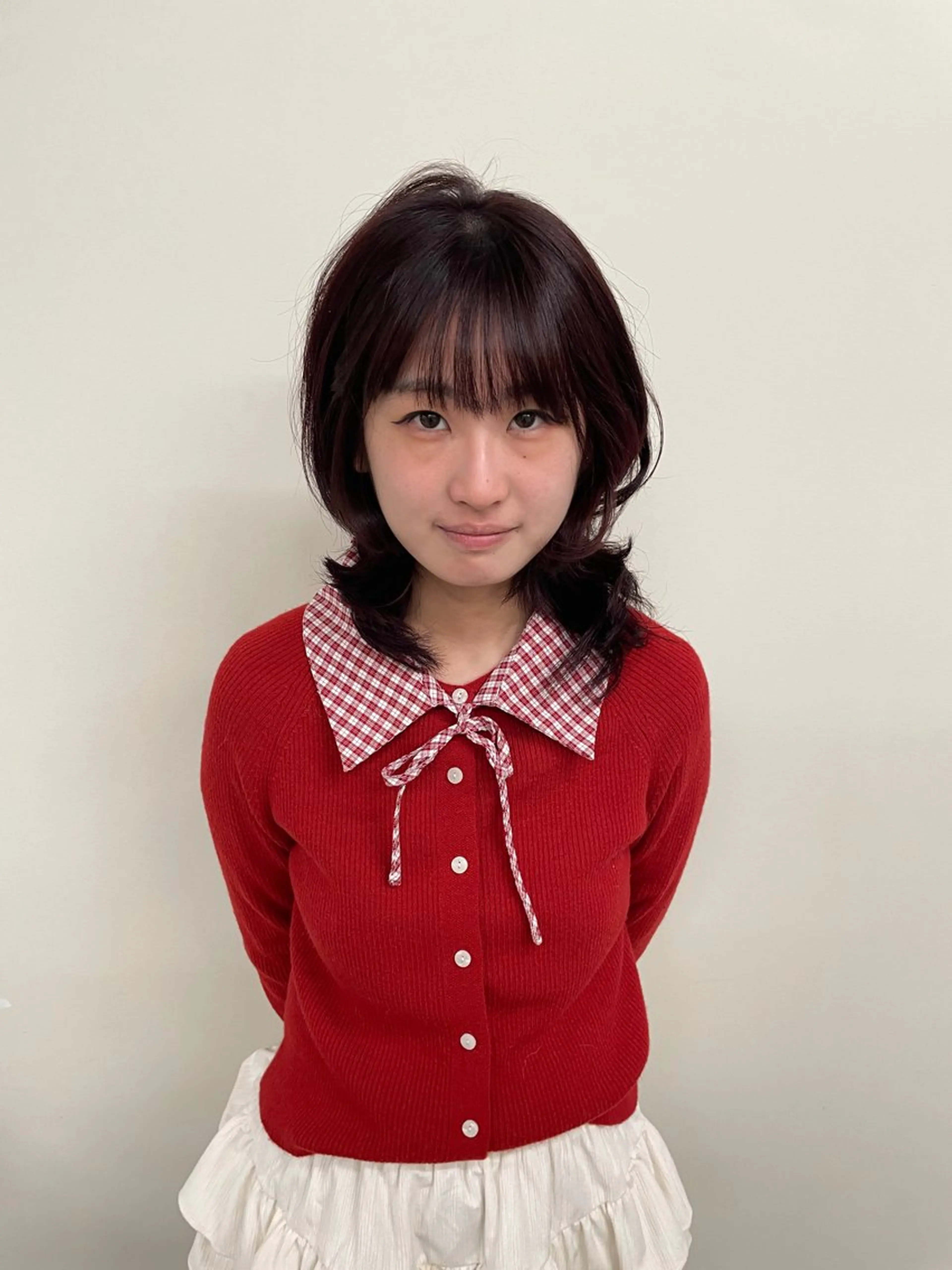 春カラー🌷✨ツヤツヤレッド🍒🍒の写真