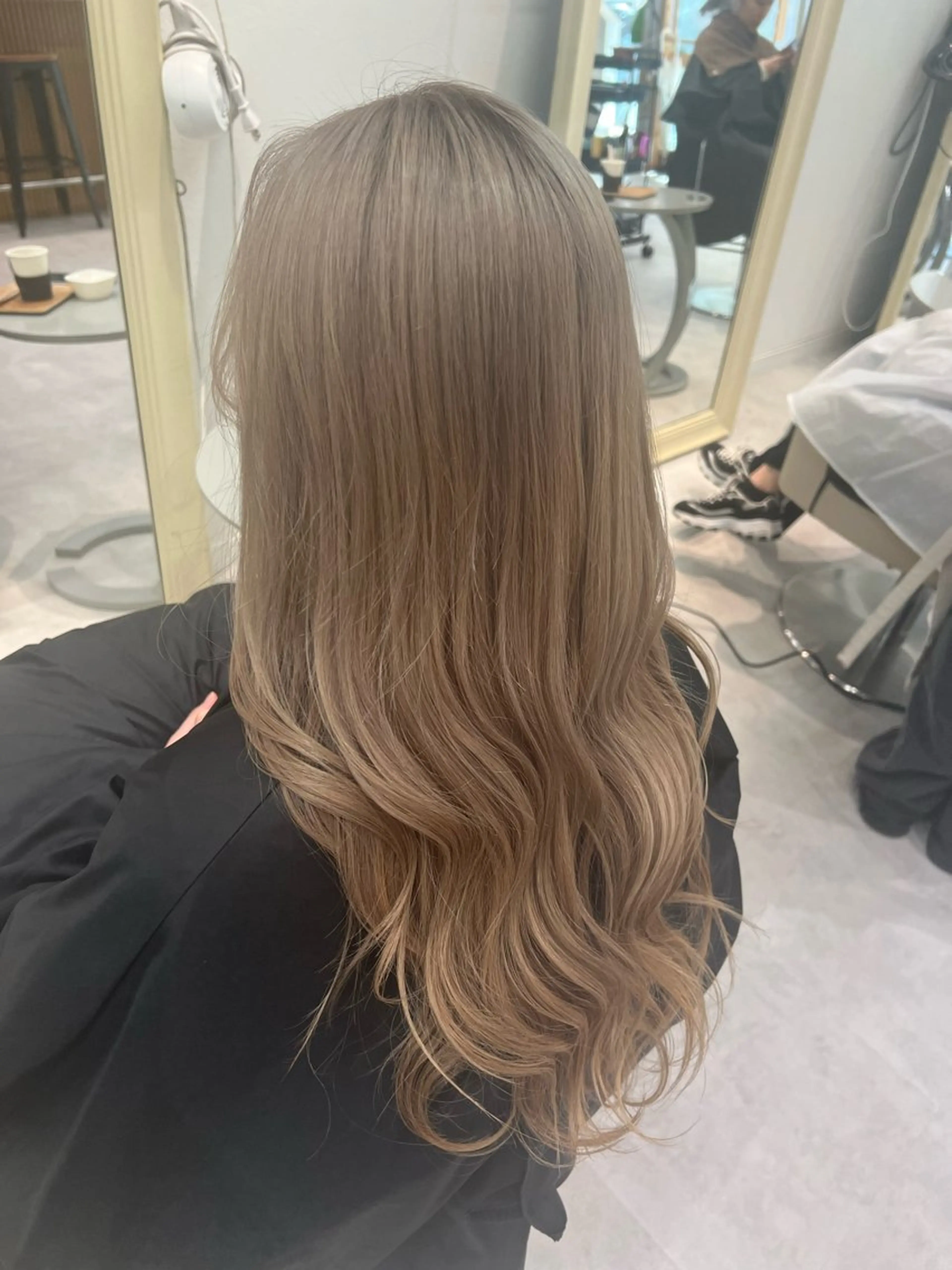 カラー ヘアカラー 晶／艶髪カラー ／トリートメントのヘアスタイル