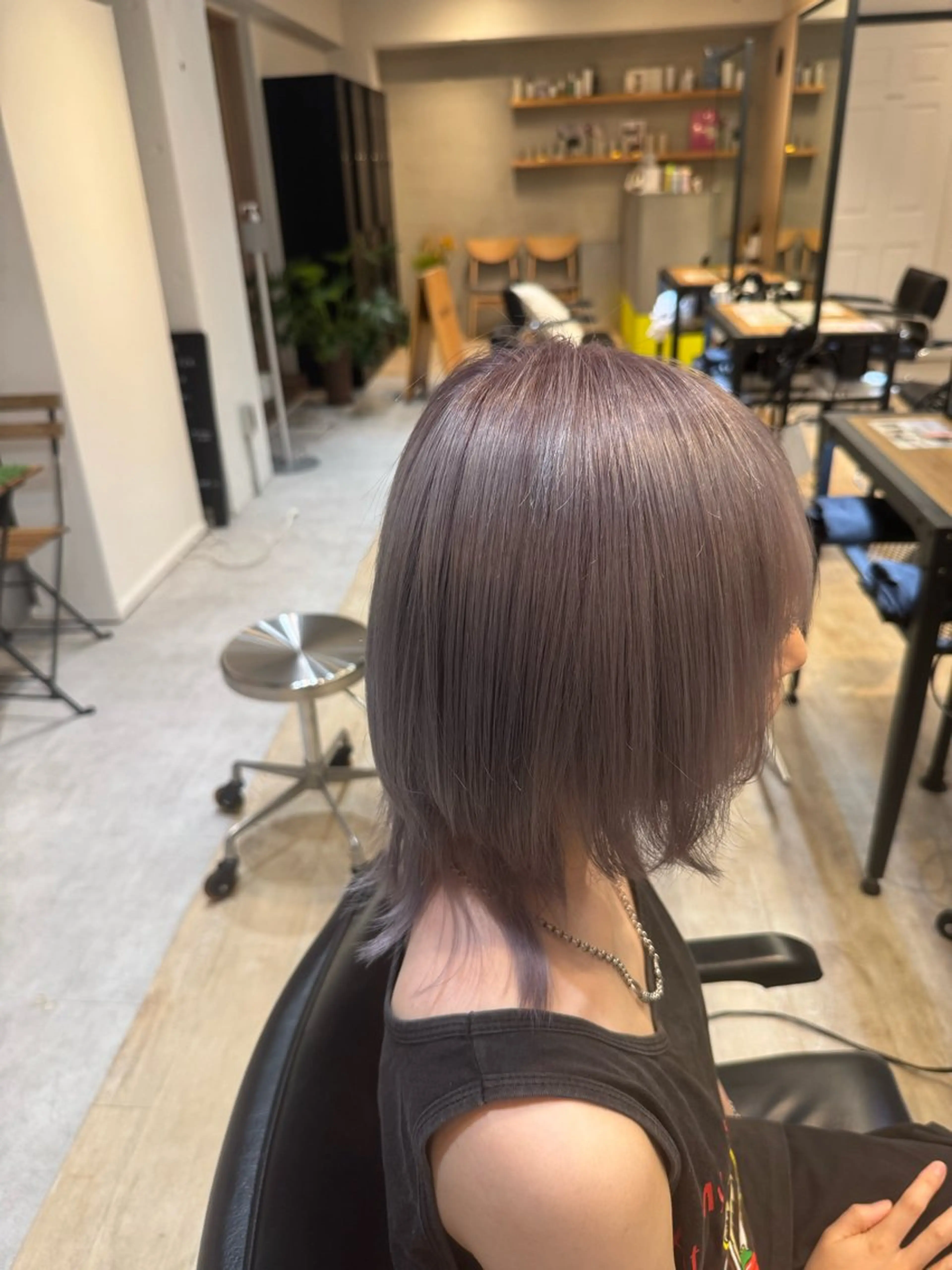 ショート カラー 縮毛メンズカット モデル募集レオンのヘアスタイル