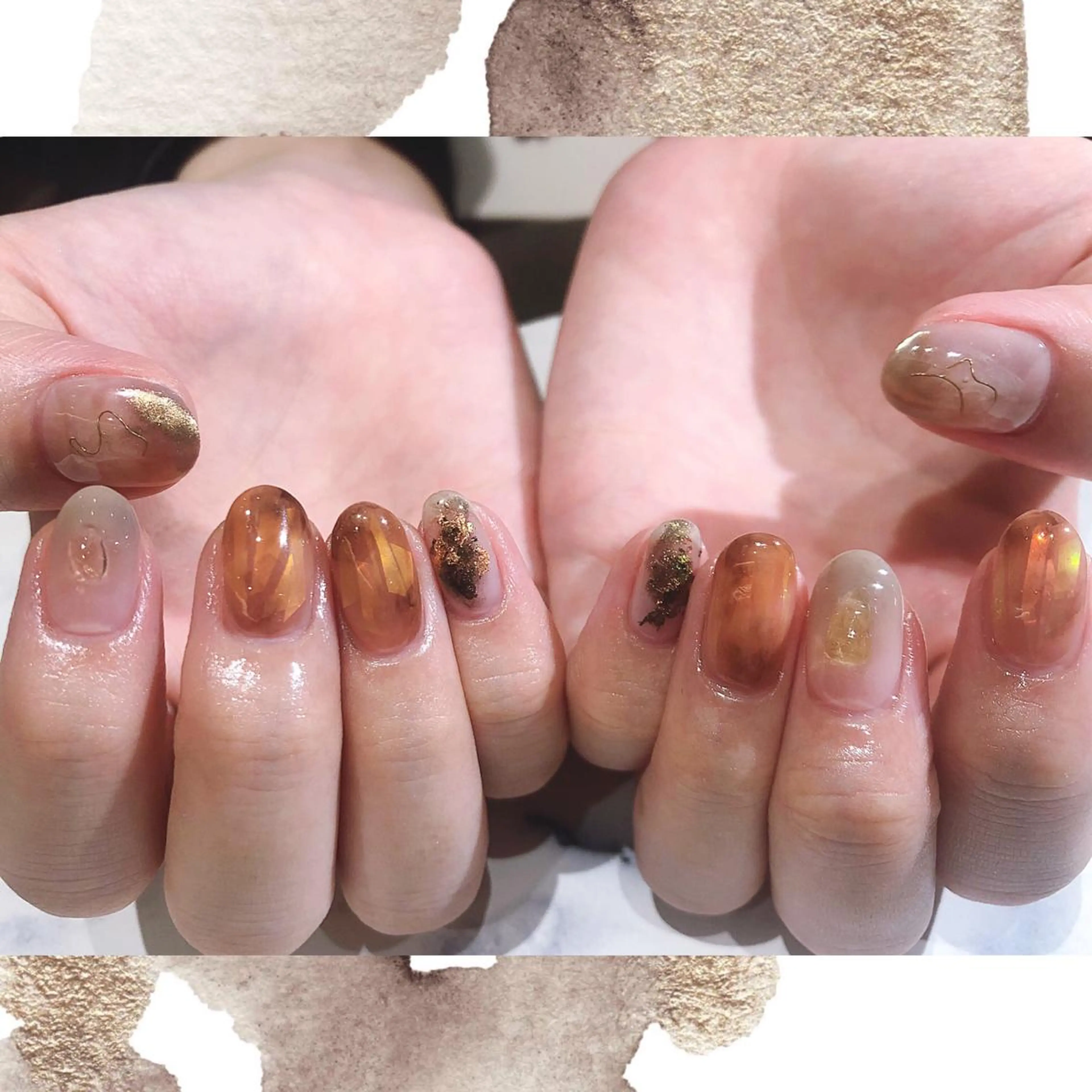 ショート カラー キッズ ネイル マツエク・マツパ illum hicariのネイルデザイン