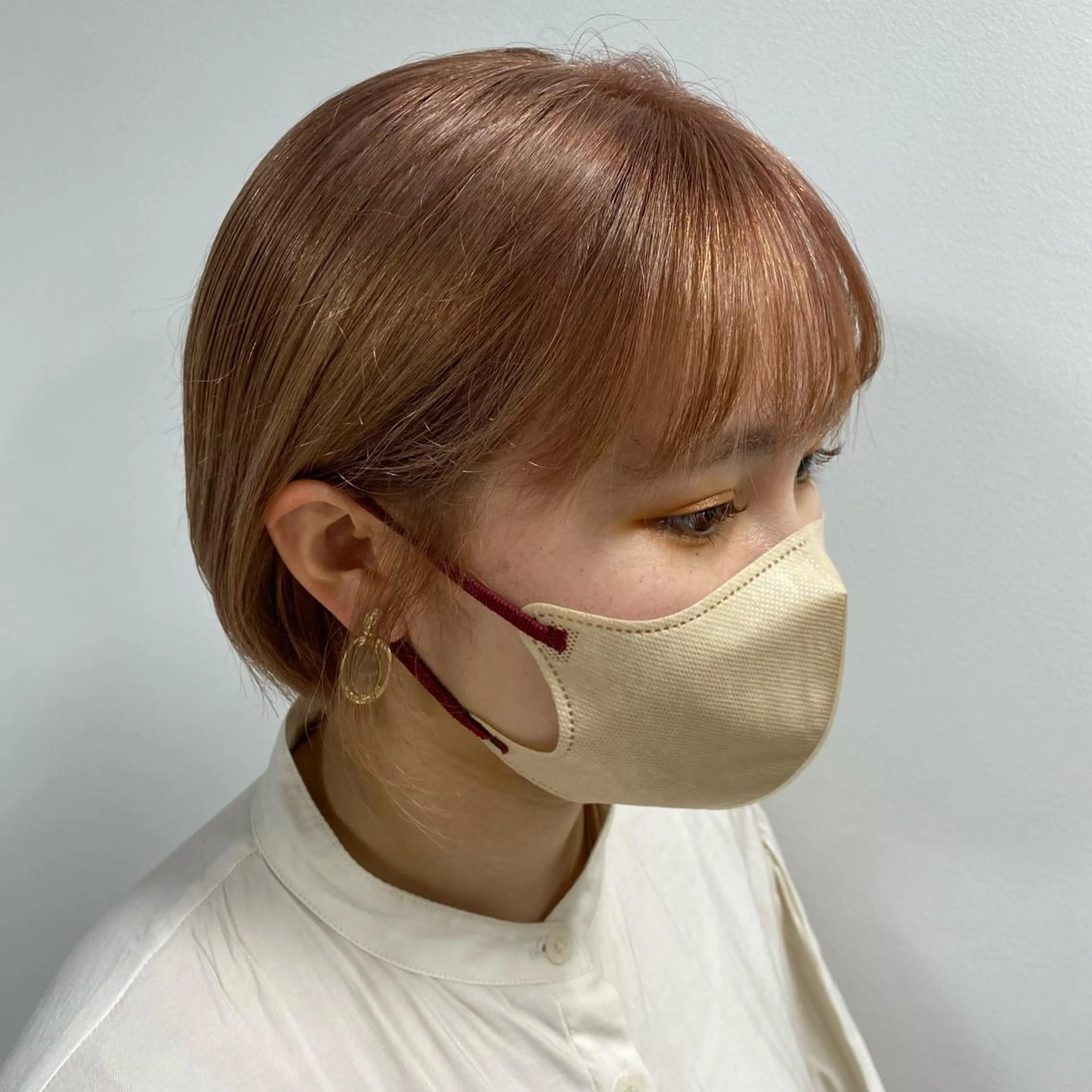 ショート 髪質改善 髪質改善カラーゆうひのヘアスタイル