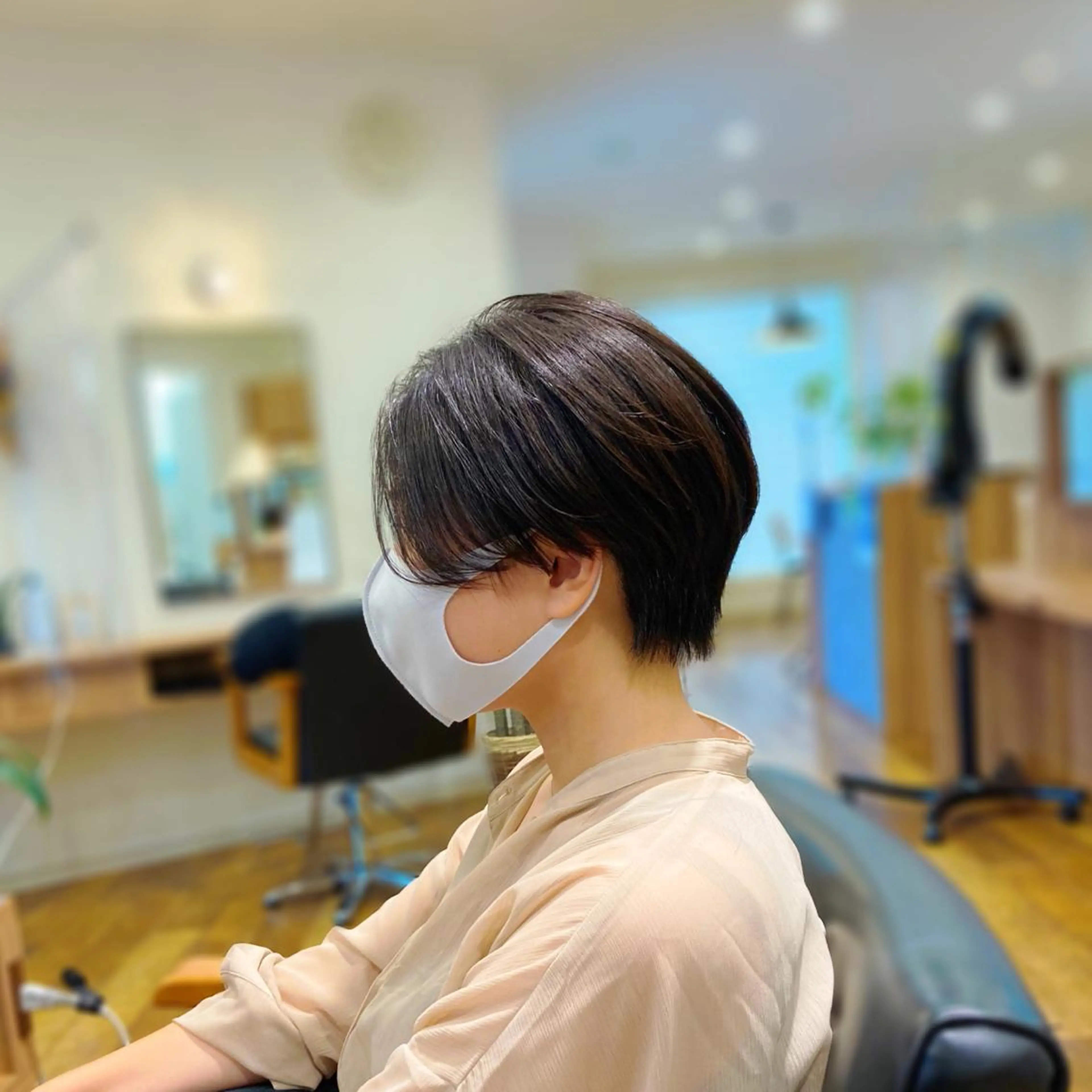 ショート パーマ 佐藤 剛のヘアスタイル