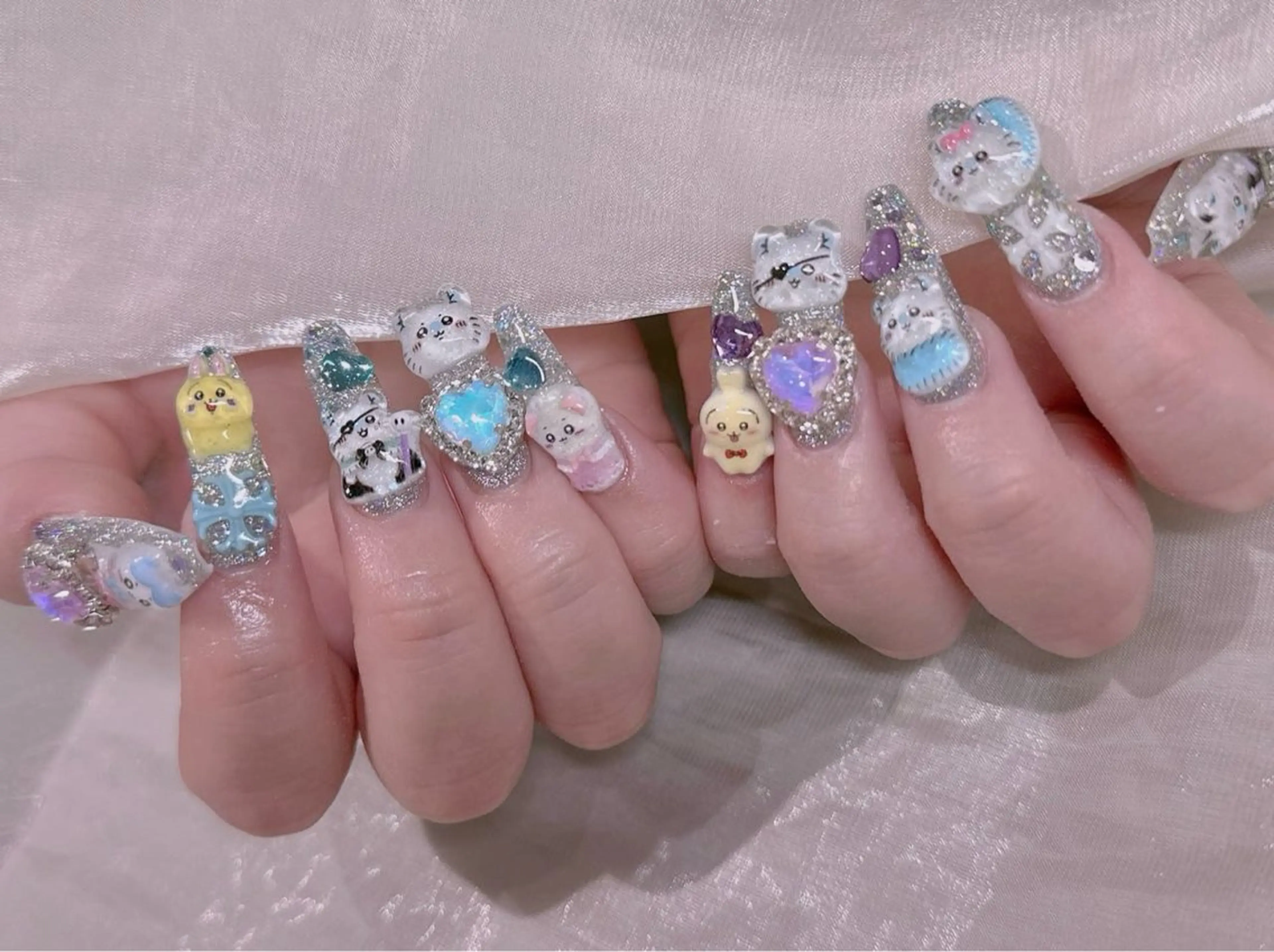 ネイル 長さだし専門店 M2　rikaのネイルデザイン