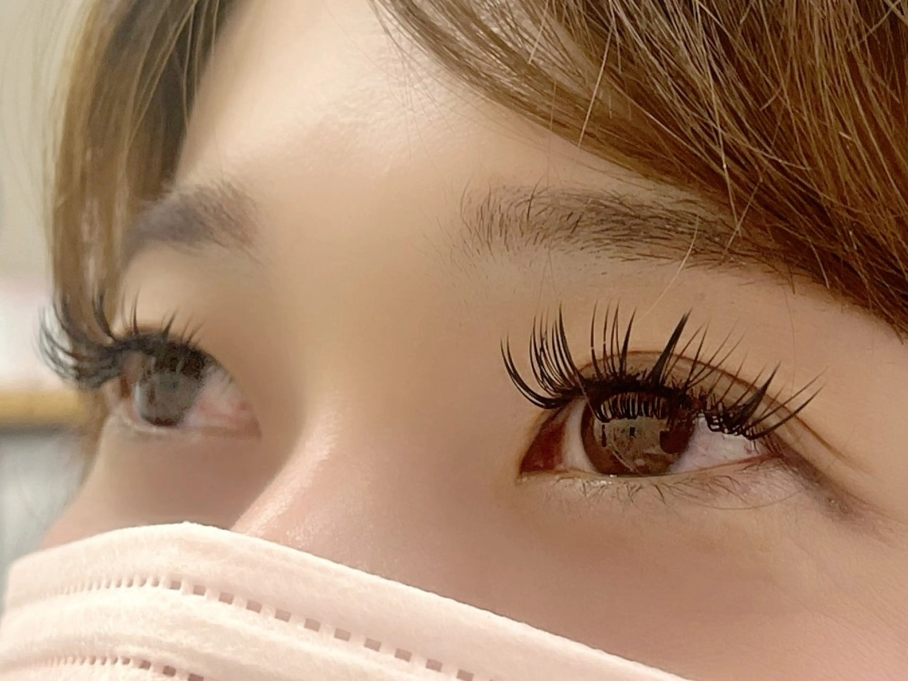 マツエク・マツパ フラットラッシュ マツエク Regene HIROKAWAのマツエク・マツパデザイン