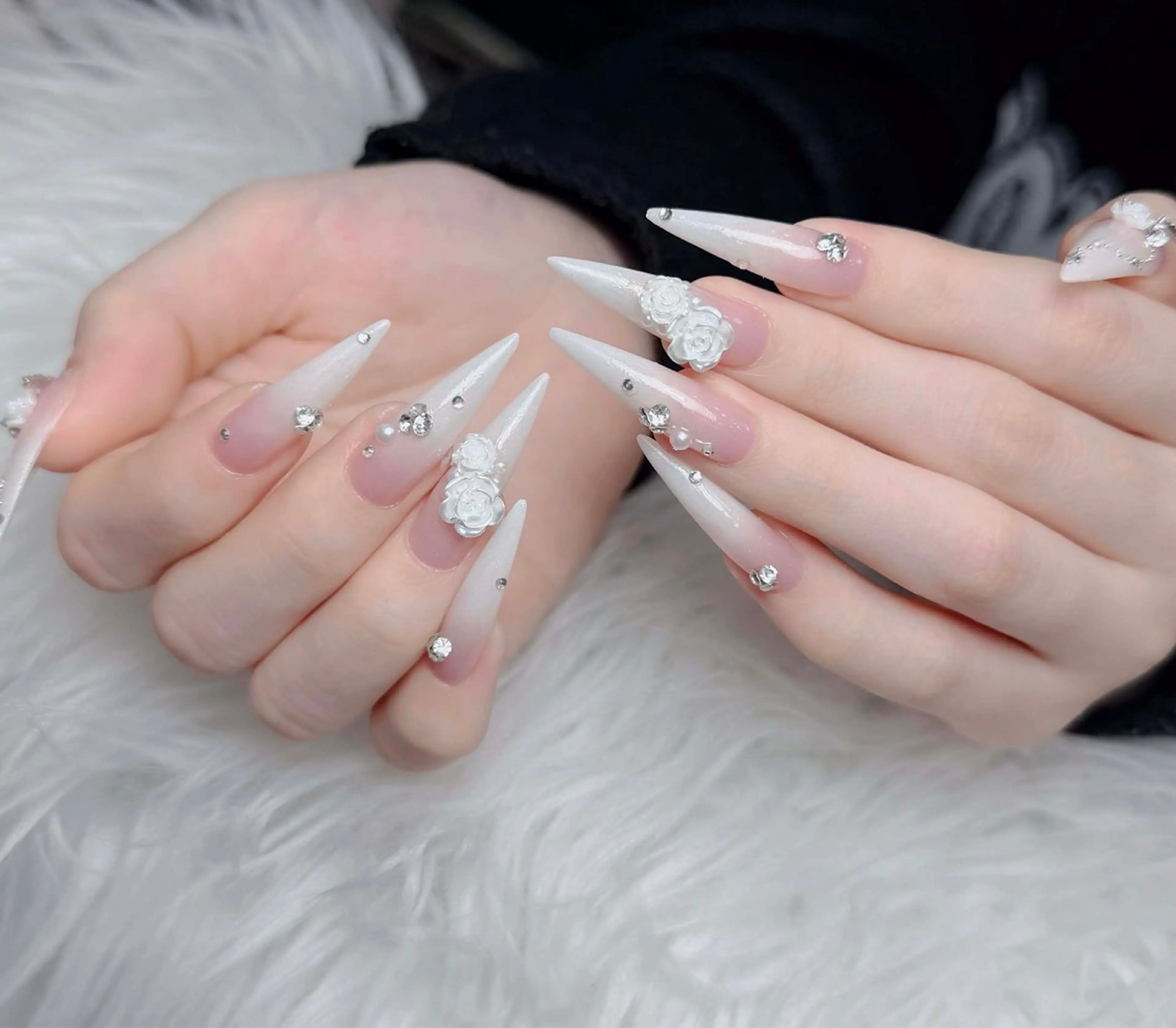 ネイル アートネイル 韓国ネイル 持ち込み ワンホンネイル ハンドネイル Lenie Nail Salonのネイルデザイン