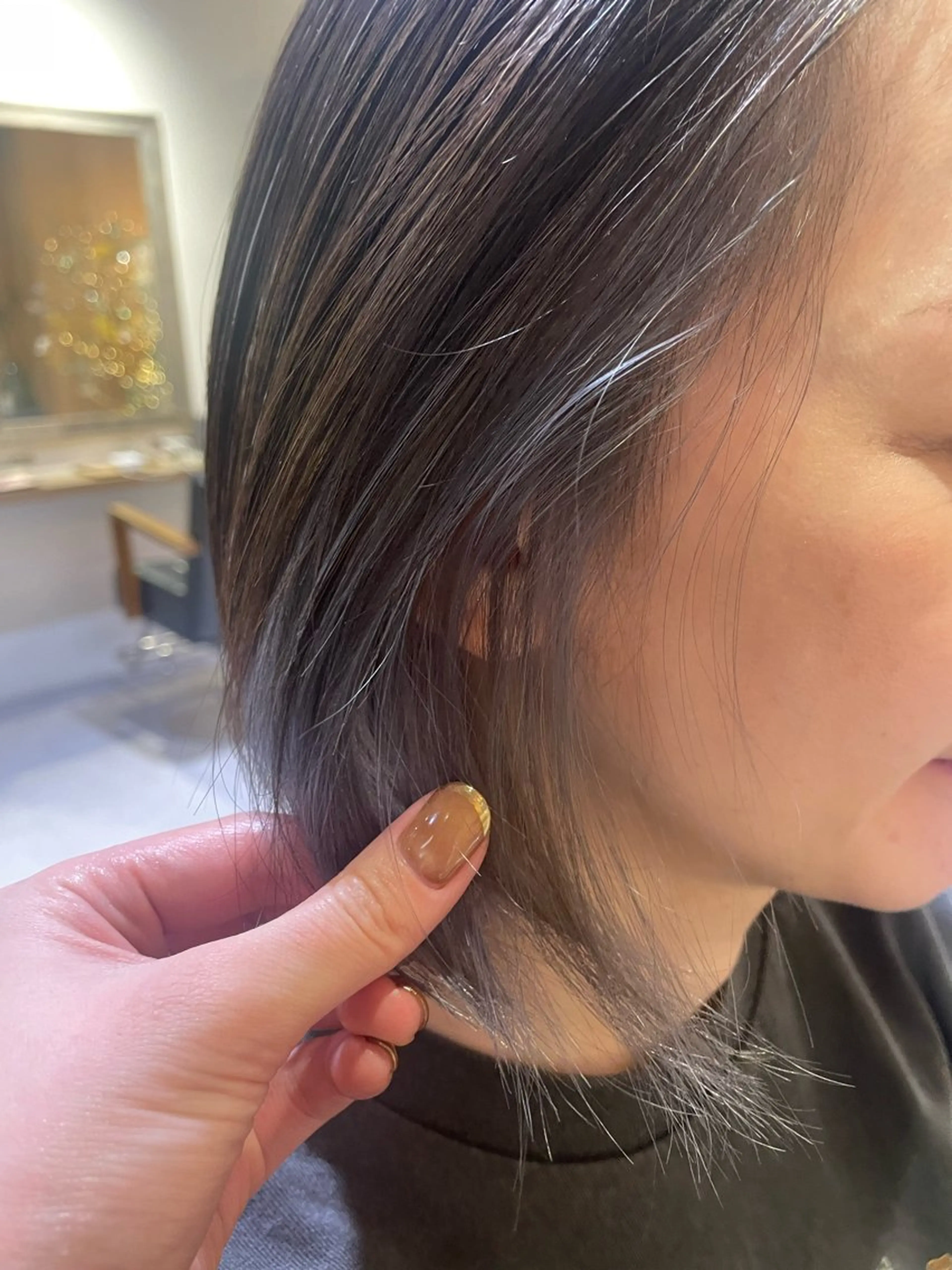 カラー インナーカラー ヘアカラー cyan所属・あきば まゆのヘアスタイル