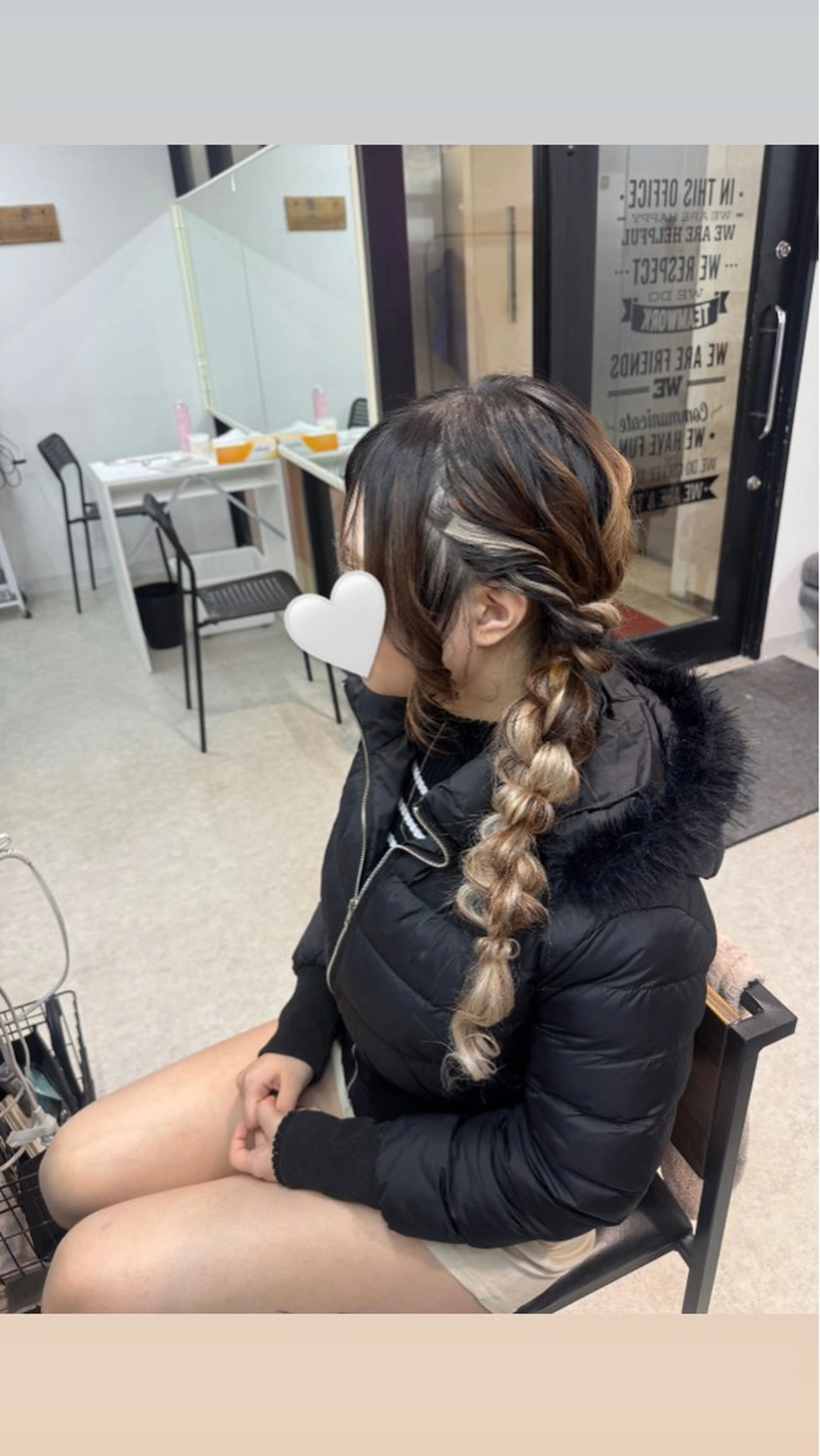 ロング SATO RINKAのヘアスタイル