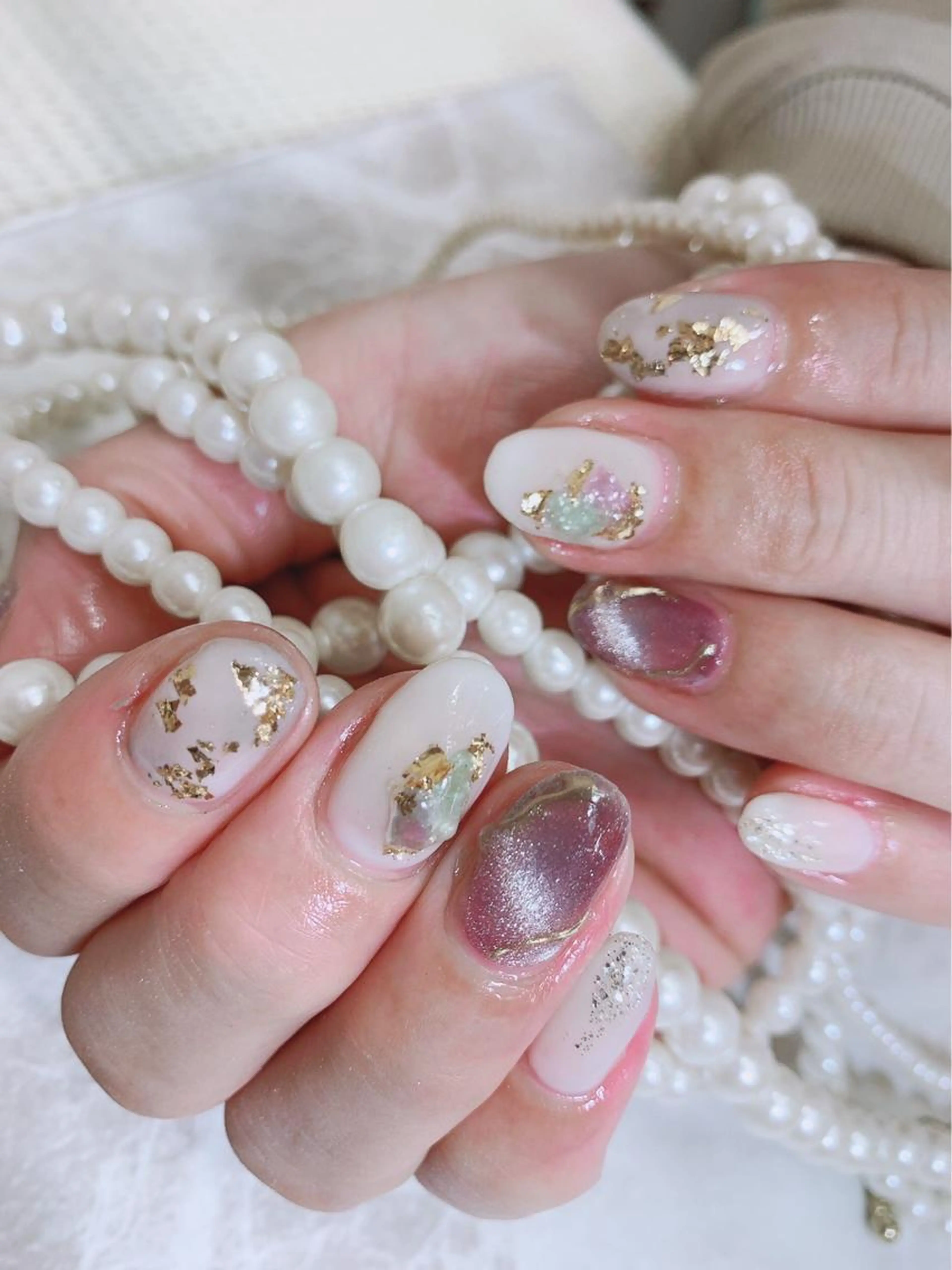 【ネイル好きなお客様限定】①オフ込み✨ハンドシンプル定額 ¥2980② オフ込み✨ハンドワンカラ¥2980の写真