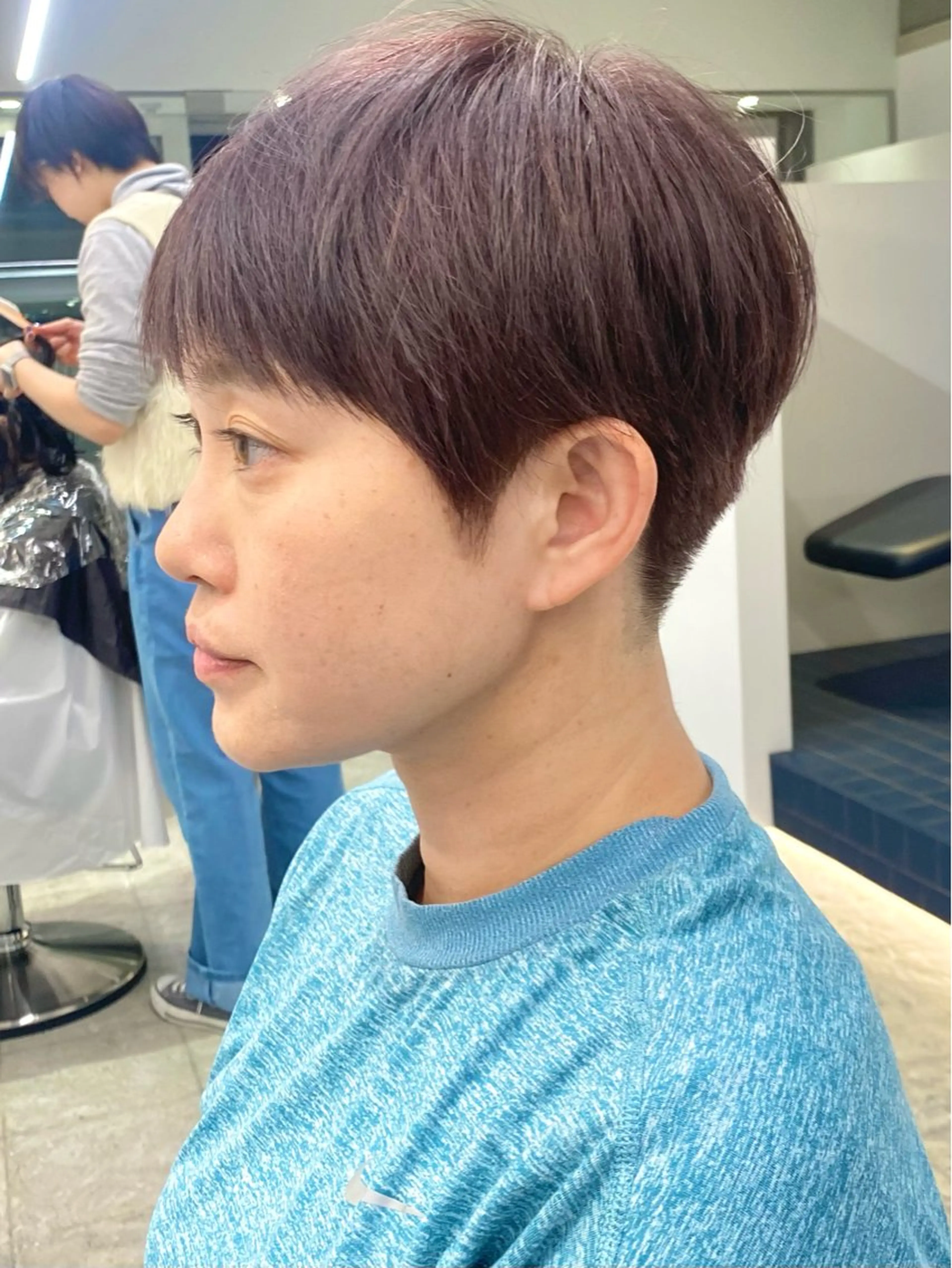 ショート 会田 渡夢のヘアスタイル