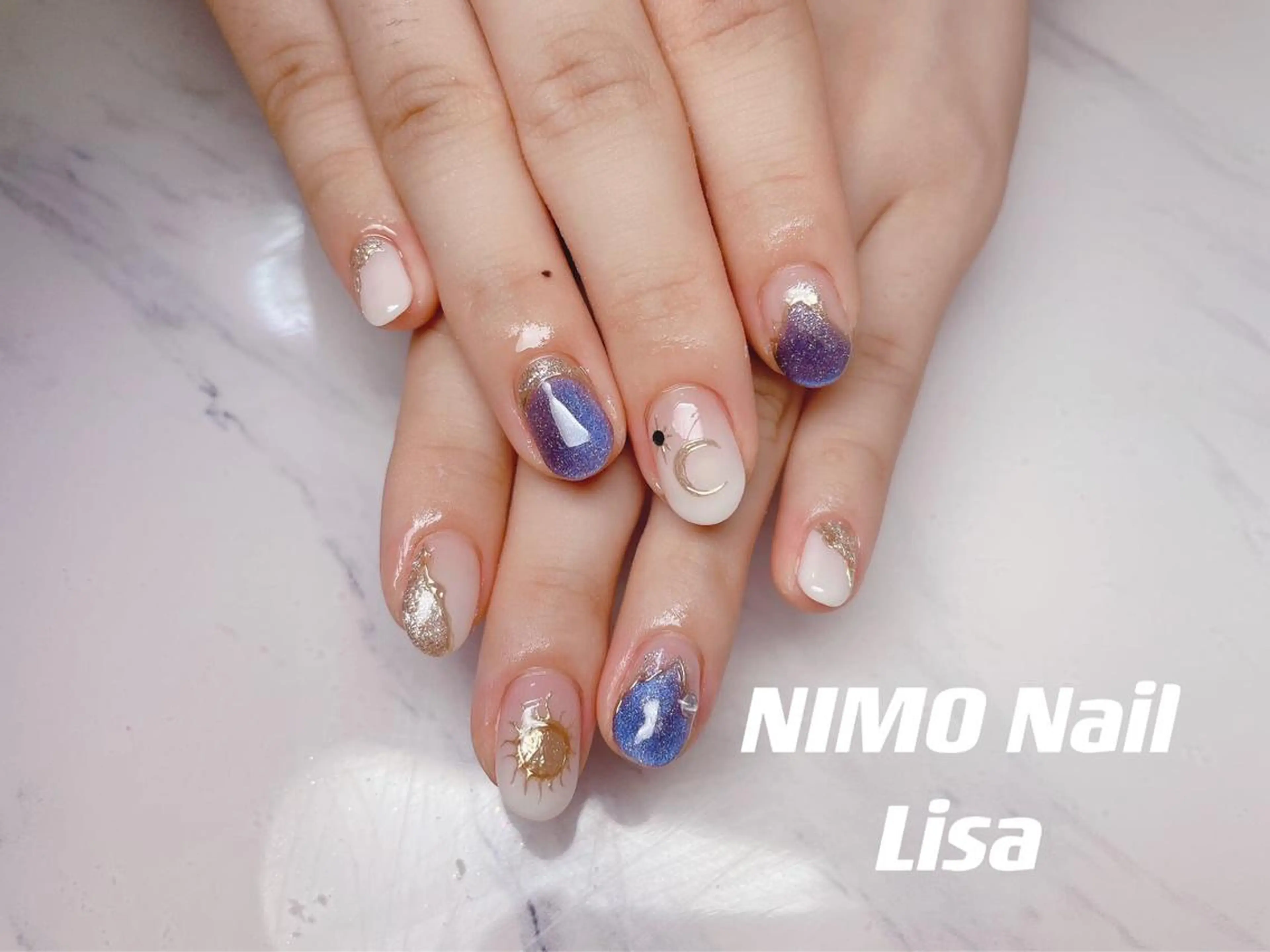 ネイル ハンドネイル RI SA☀️ リサのネイルデザイン