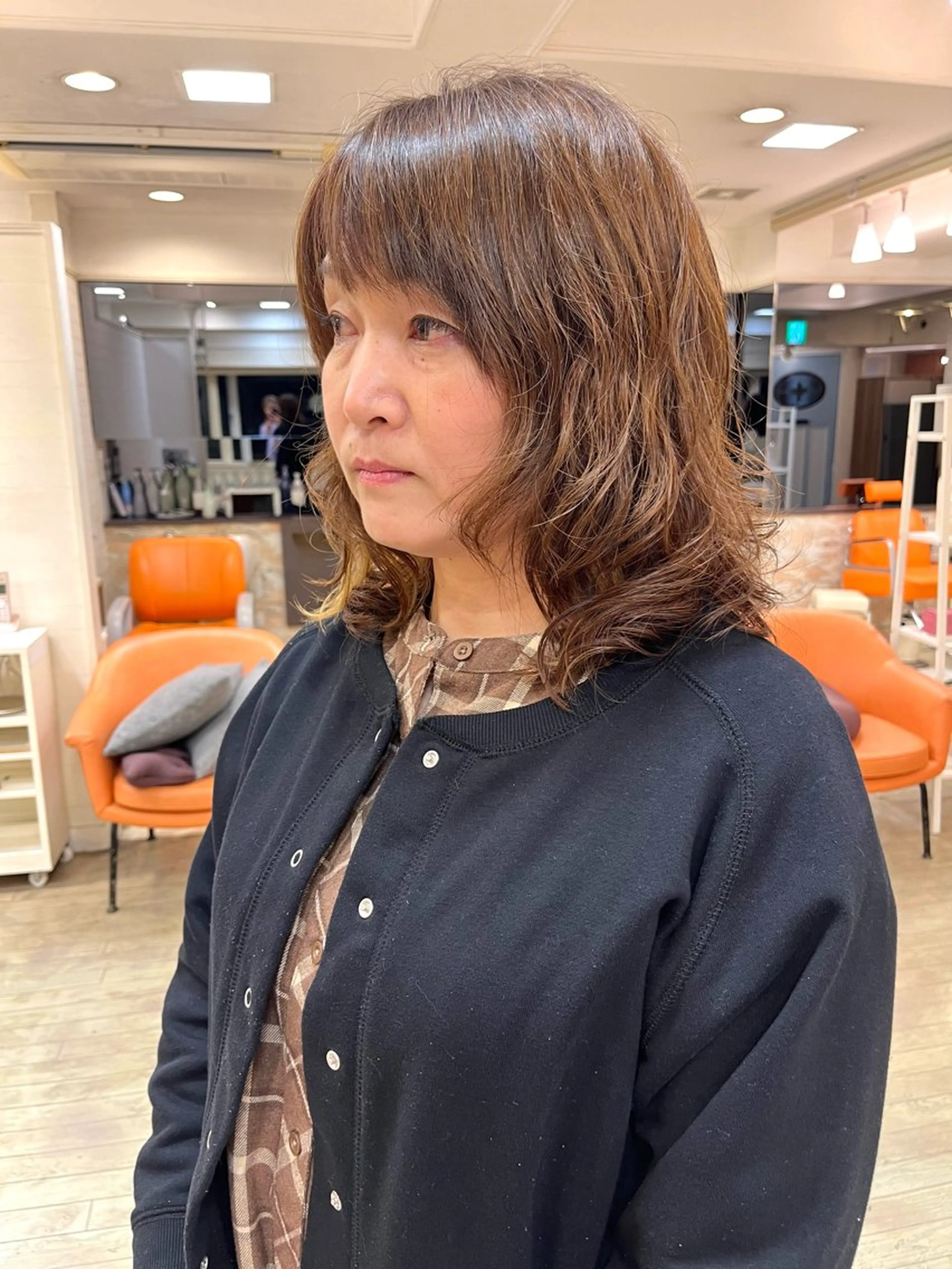 ミディアム ボブ/透明感カラー /大宮/たぐち🥣のヘアスタイル