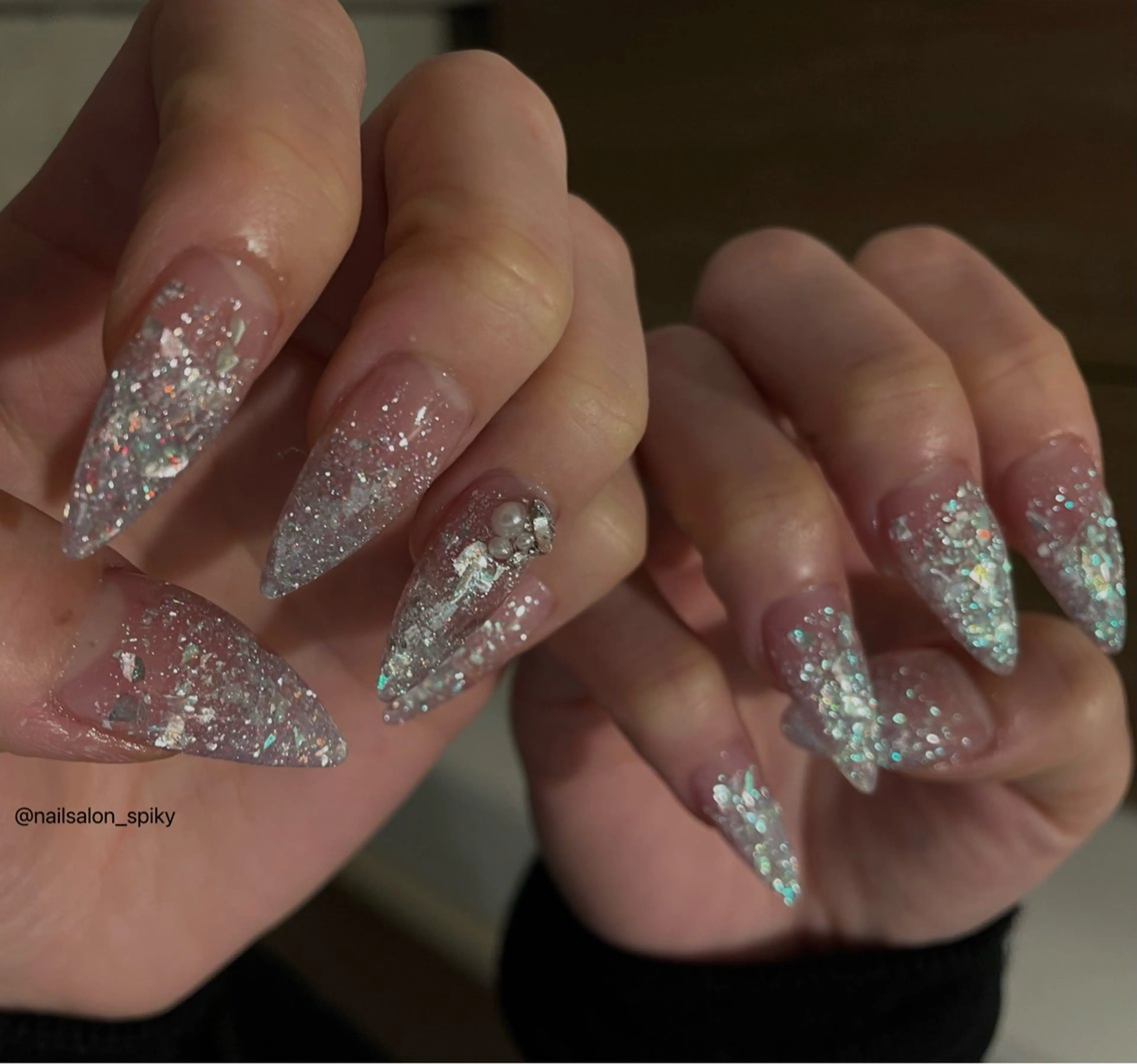 ネイル Spiky とうげ ふうかのネイルデザイン