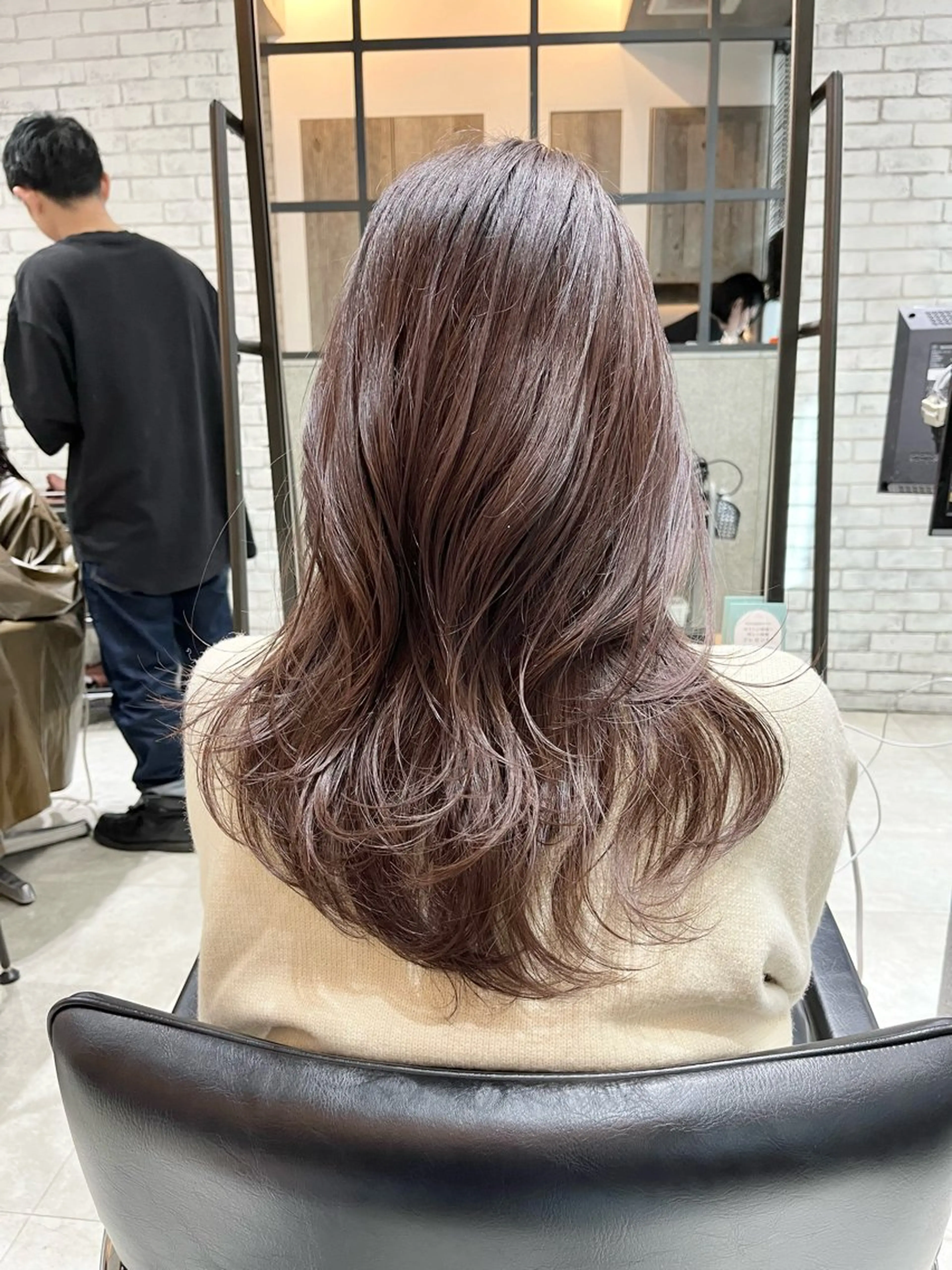 ロング 髪質改善 ヨシンモリ 韓国風ヘア トリートメント ワンホンヘア カット ヘアカラー トリートメント 🌈外国風ハイライト こうたろうのヘアスタイル